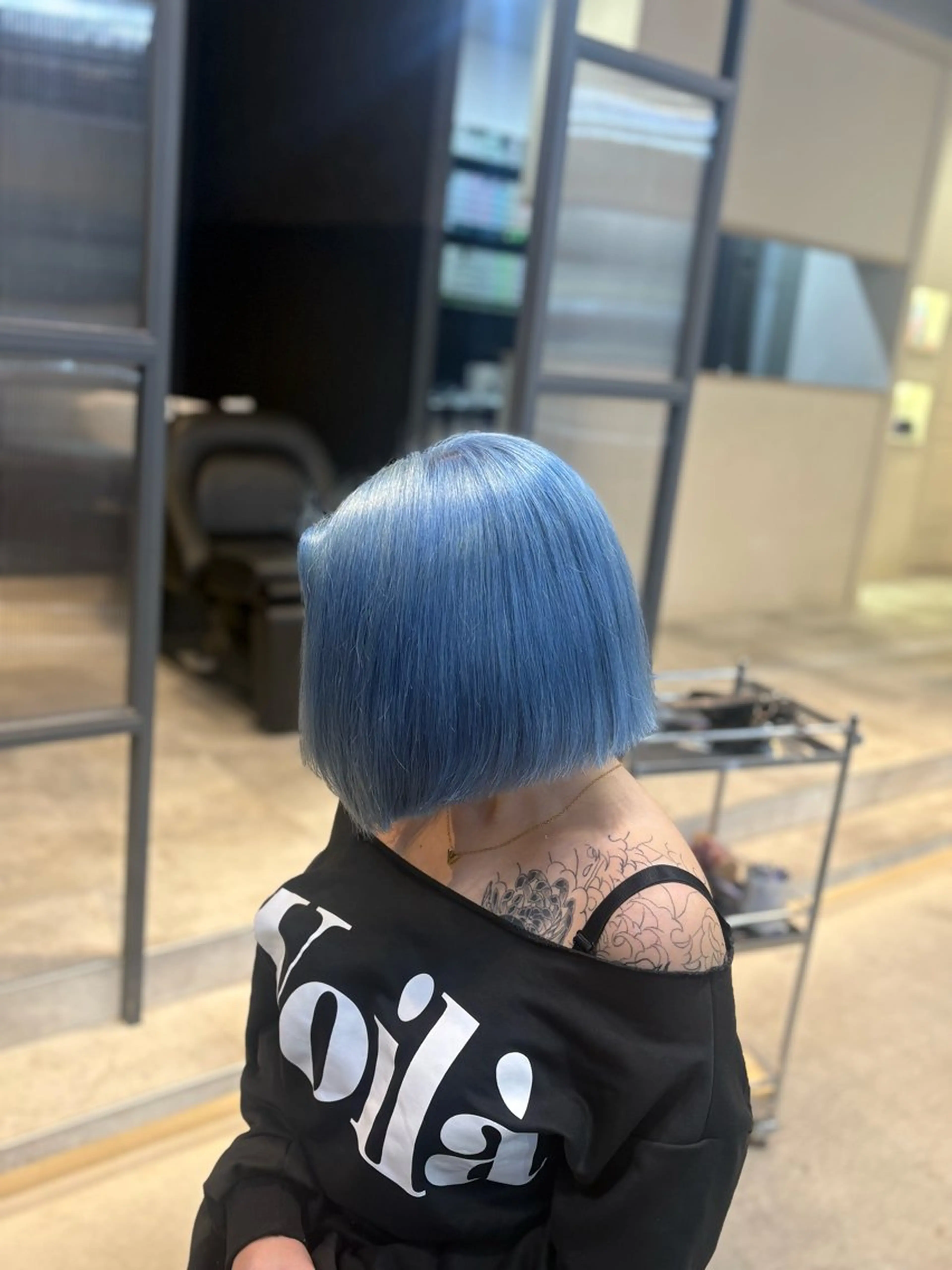 ショート カラー ヘアカラー 東 凱斗のヘアスタイル