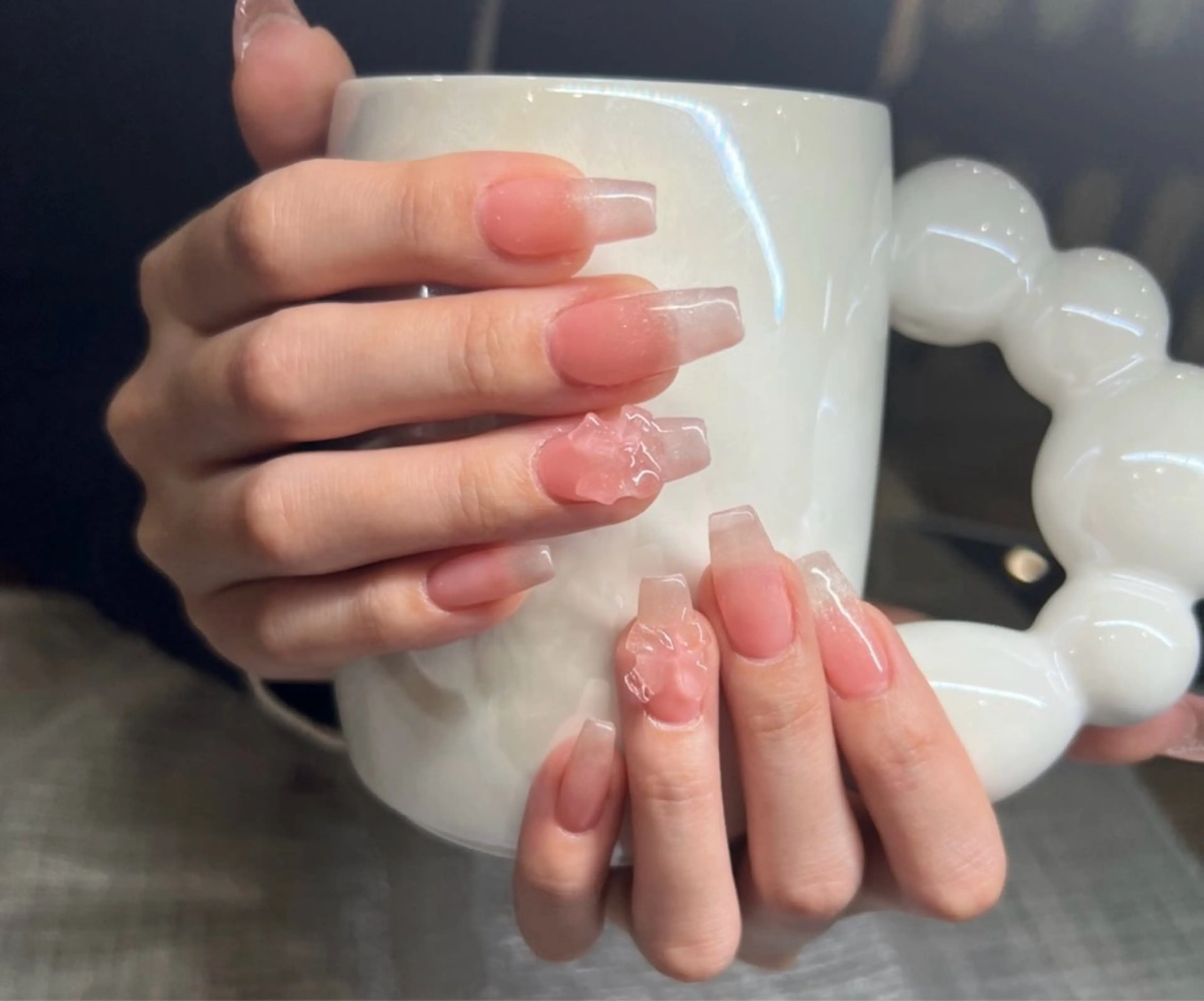 ネイル リボン Sora Nail Ayaseのネイルデザイン