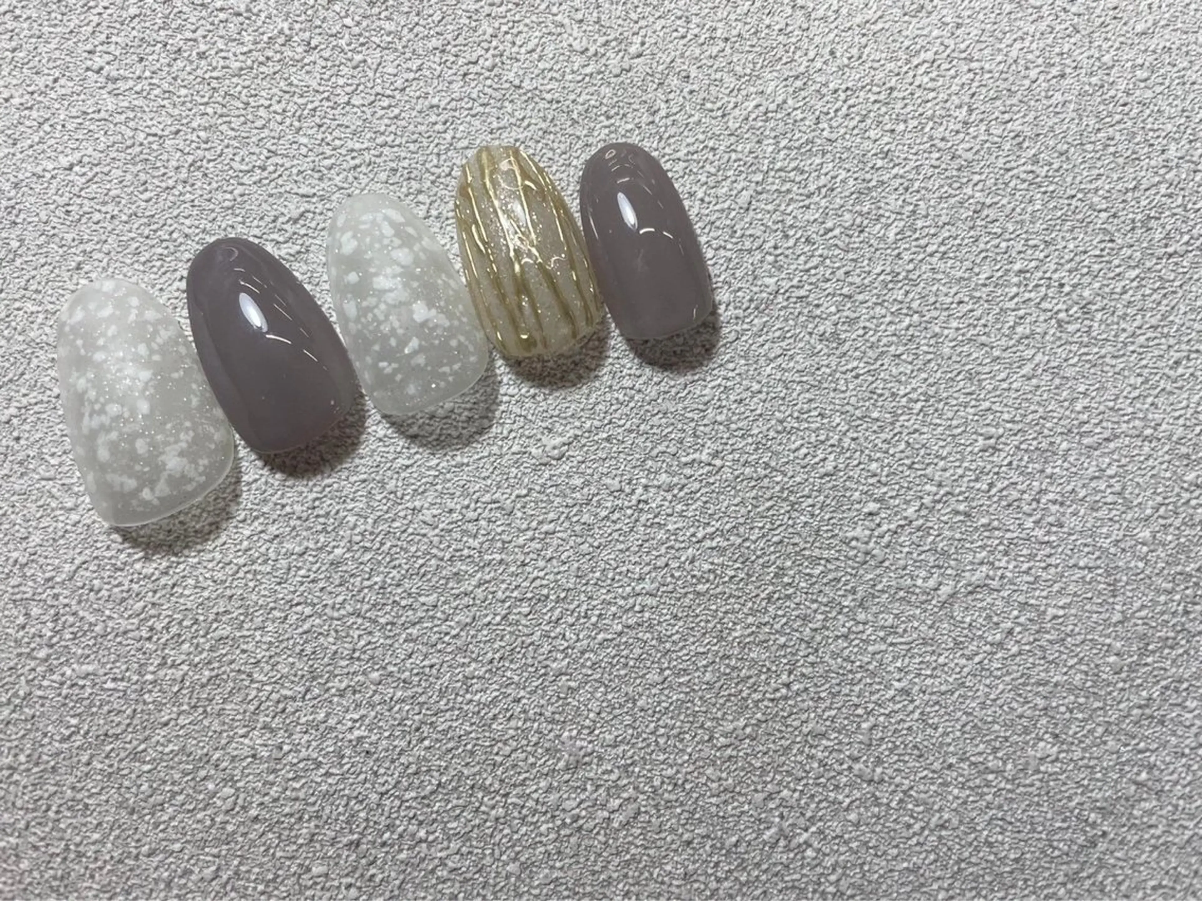 ネイル ⭐︎休業中の練習⭐︎ JNA認定講師髙橋のネイルデザイン