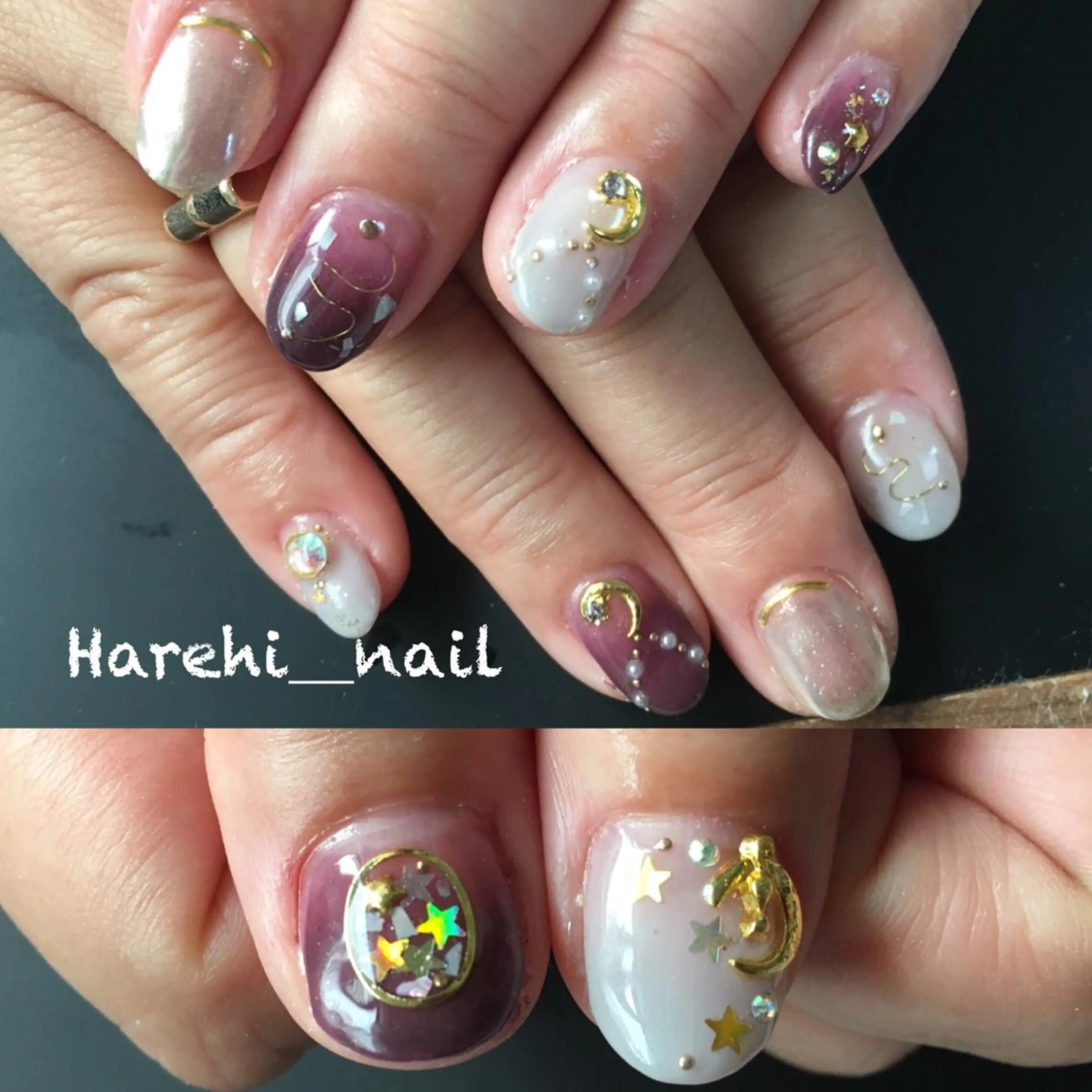 ネイル ハンドネイル Harehi_ nailのネイルデザイン