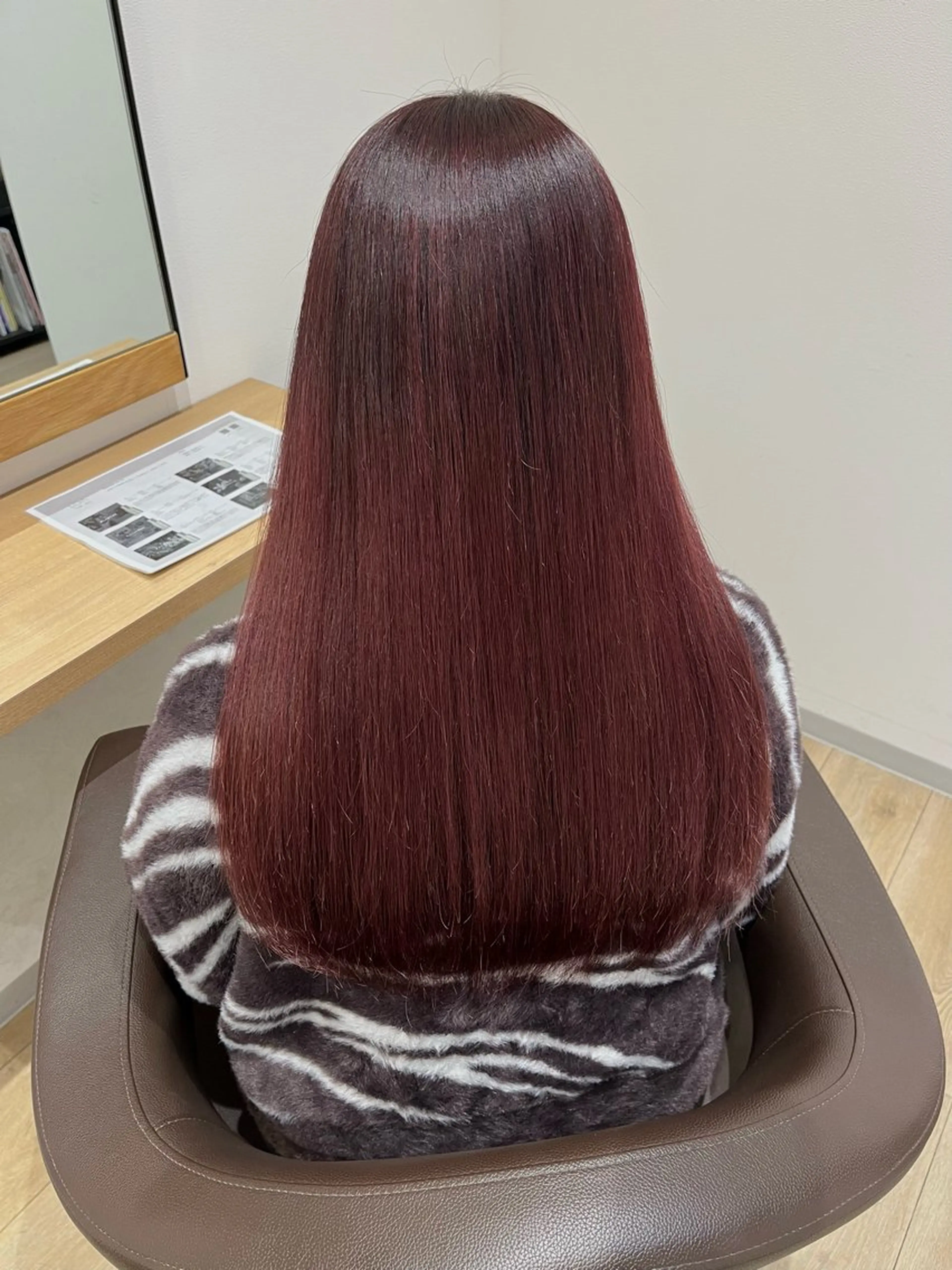 セミロング Chere金剛店 RIKOのヘアスタイル