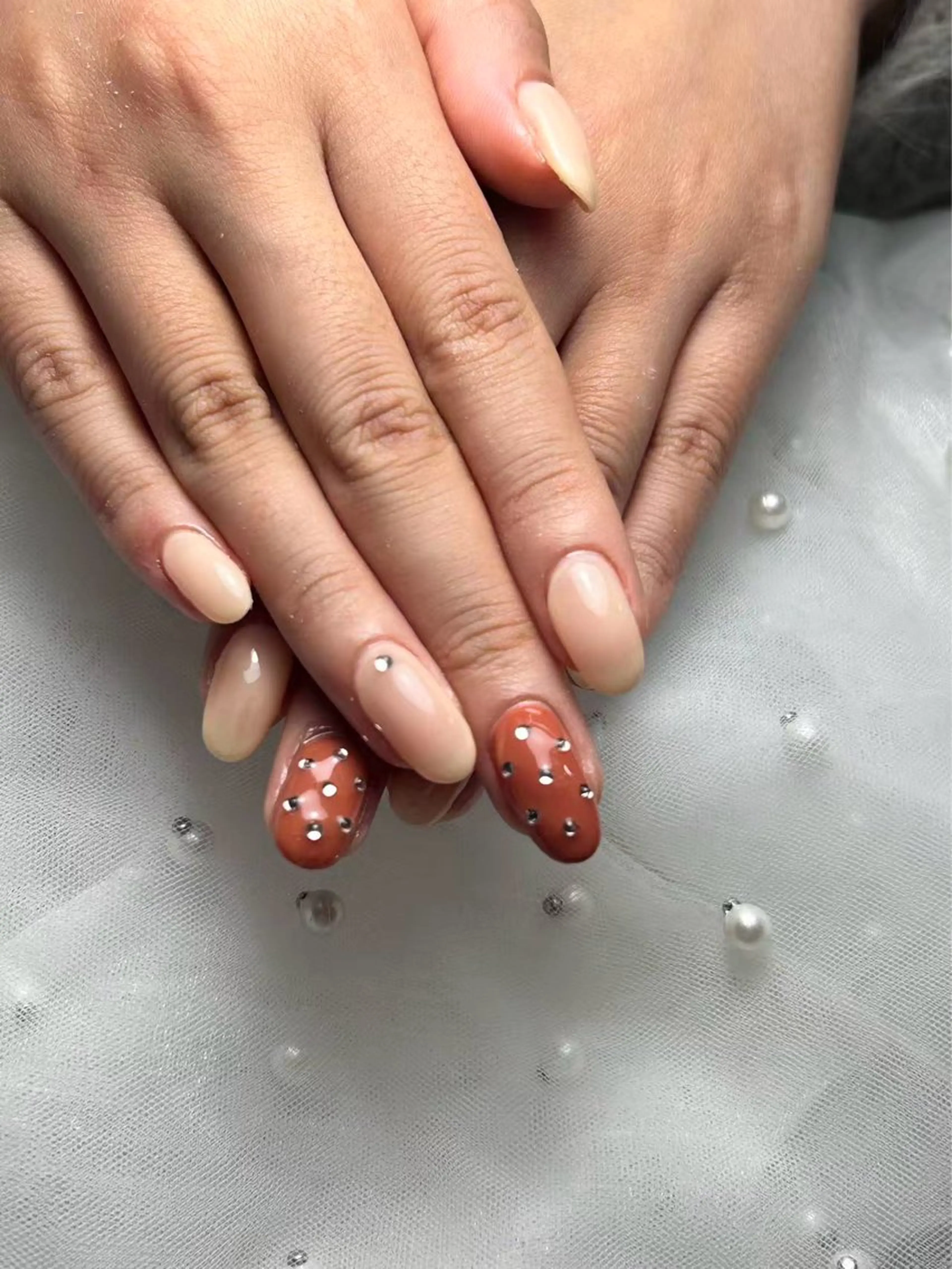 ネイル ハンドネイル ドパルネイル 上野店サロンのネイルデザイン