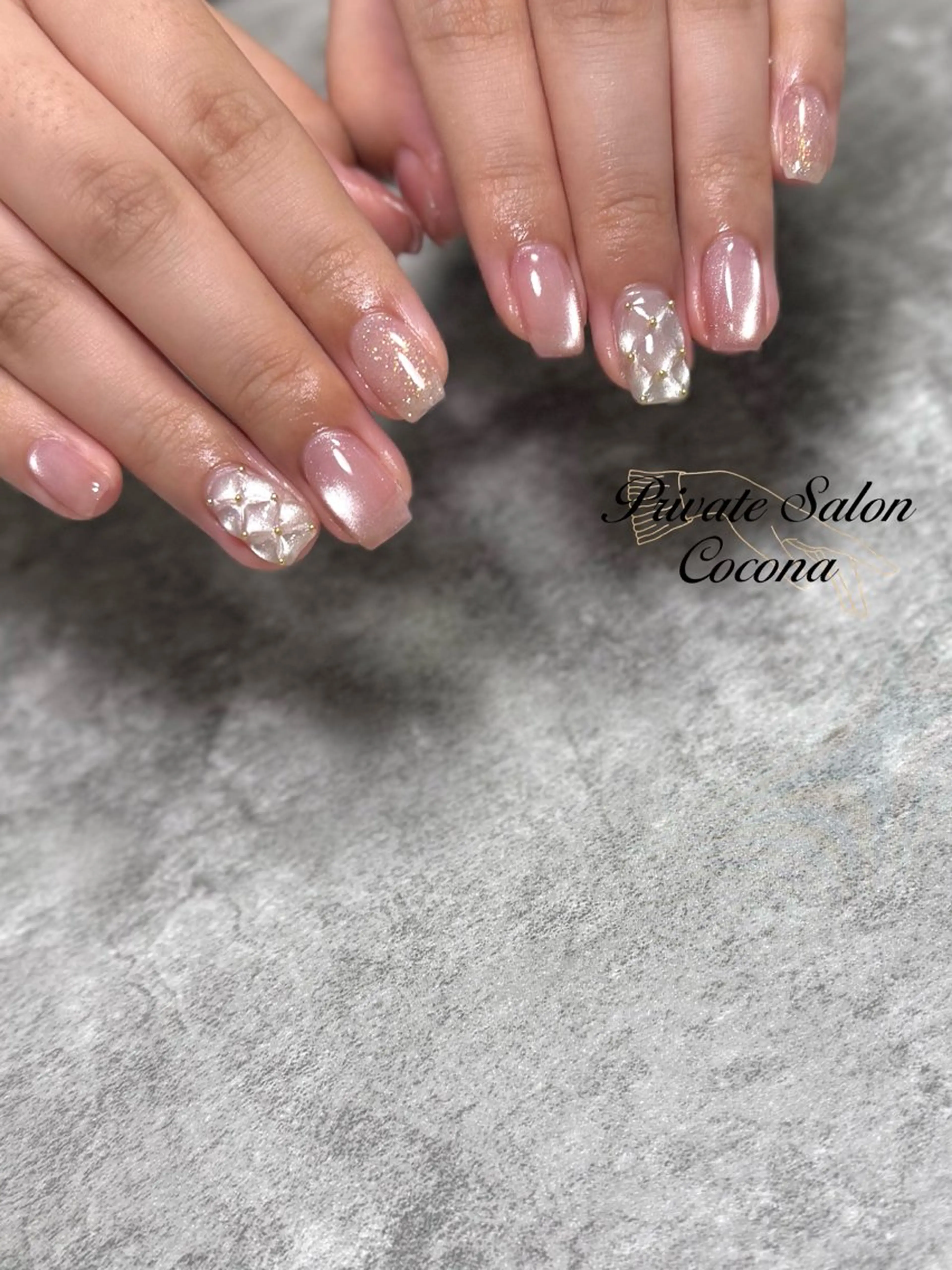 ネイル 持ち込み ハンドネイル プライベートサロン nailcoconaのネイルデザイン