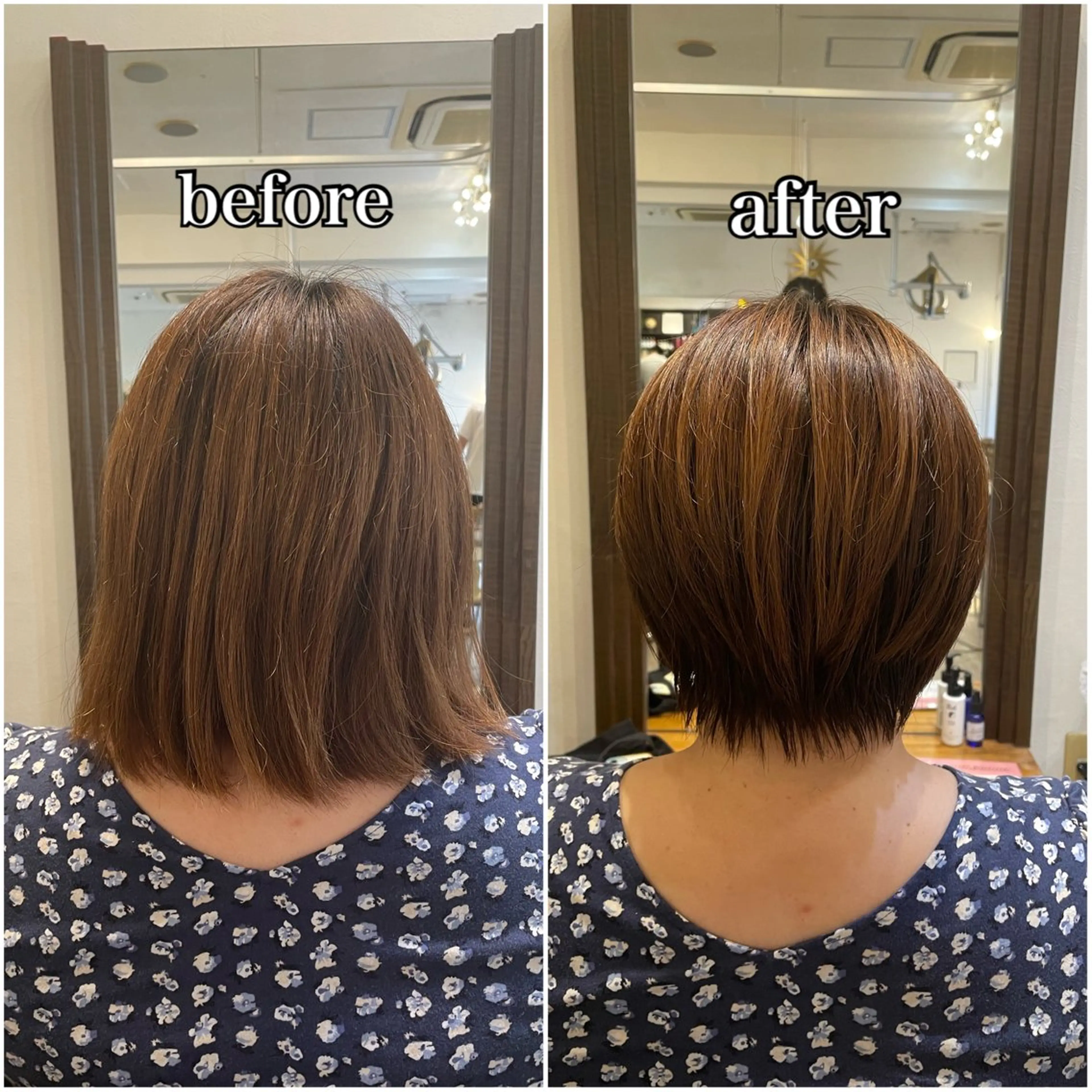 ショート ボブ ショートヘア 千野 優由のヘアスタイル