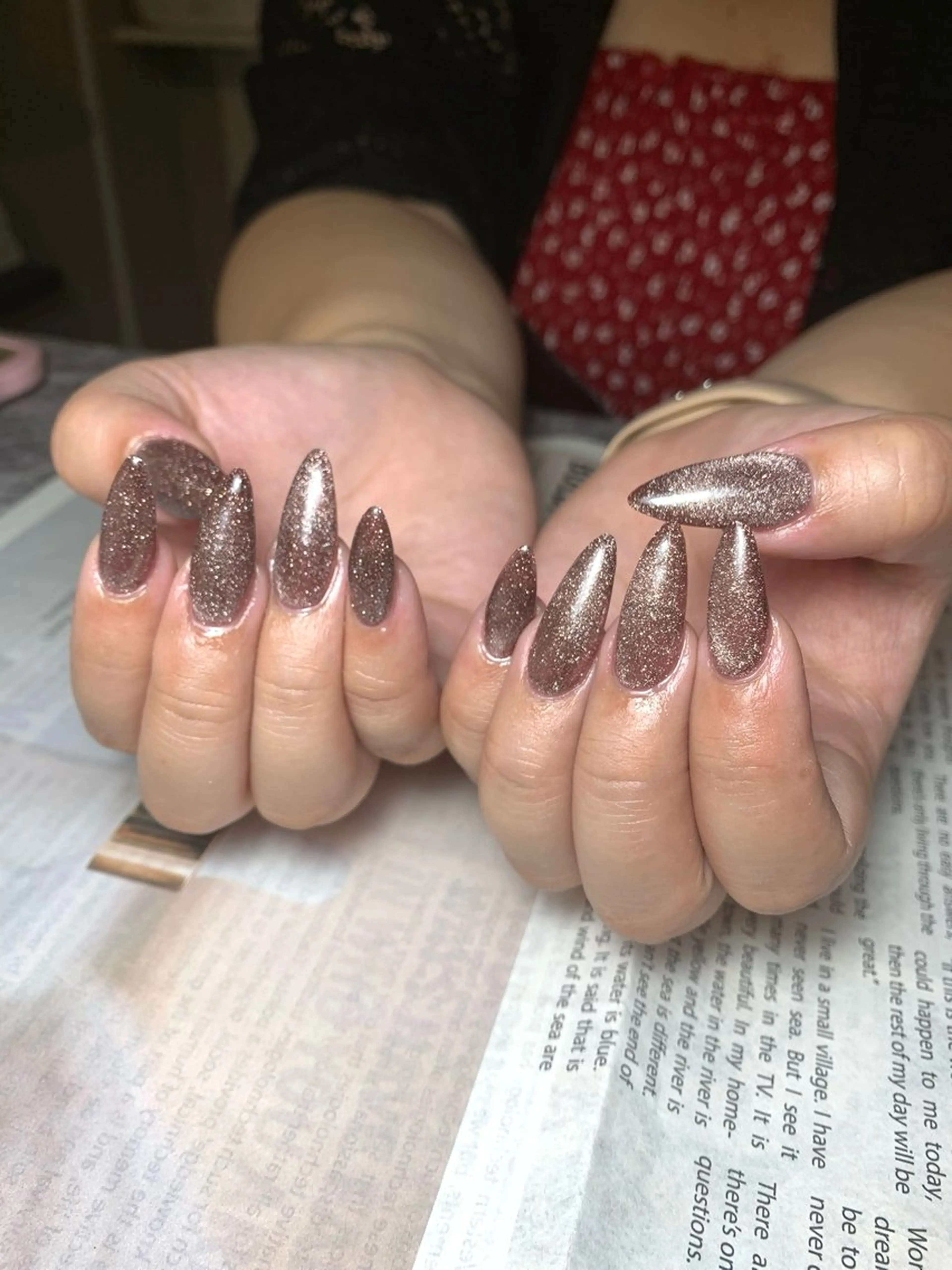 ネイル フラッシュネイル フラッシュマグ マグネットネイル スカルプネイル ハンドネイル Mnailsalon フィルイン対応サロンのネイルデザイン