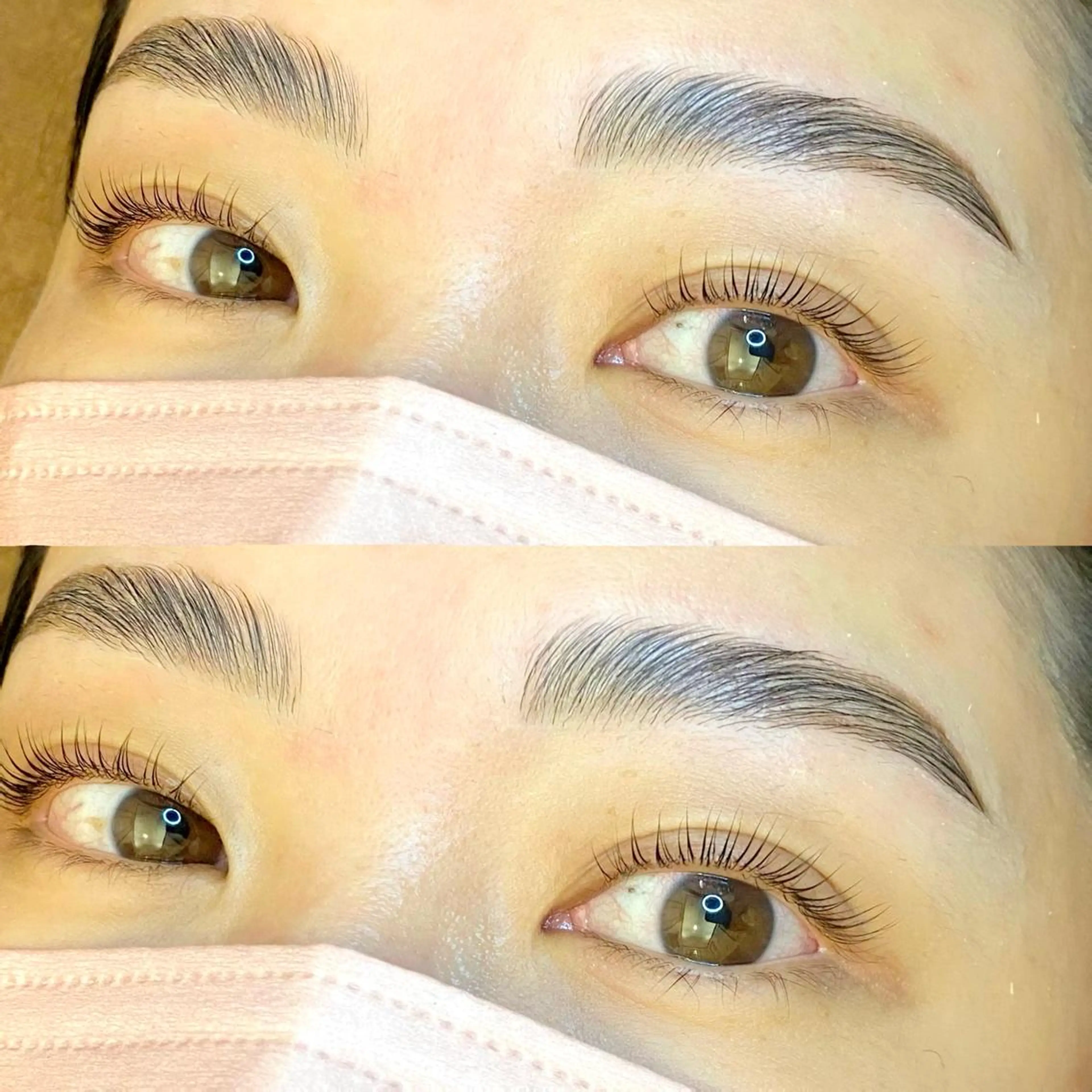 マツエク・マツパ アイブロウ ハリウッドブロウリフト 一重×まつ毛パーマ Élan所属・Tomo◇ Élanのマツエク・マツパデザイン