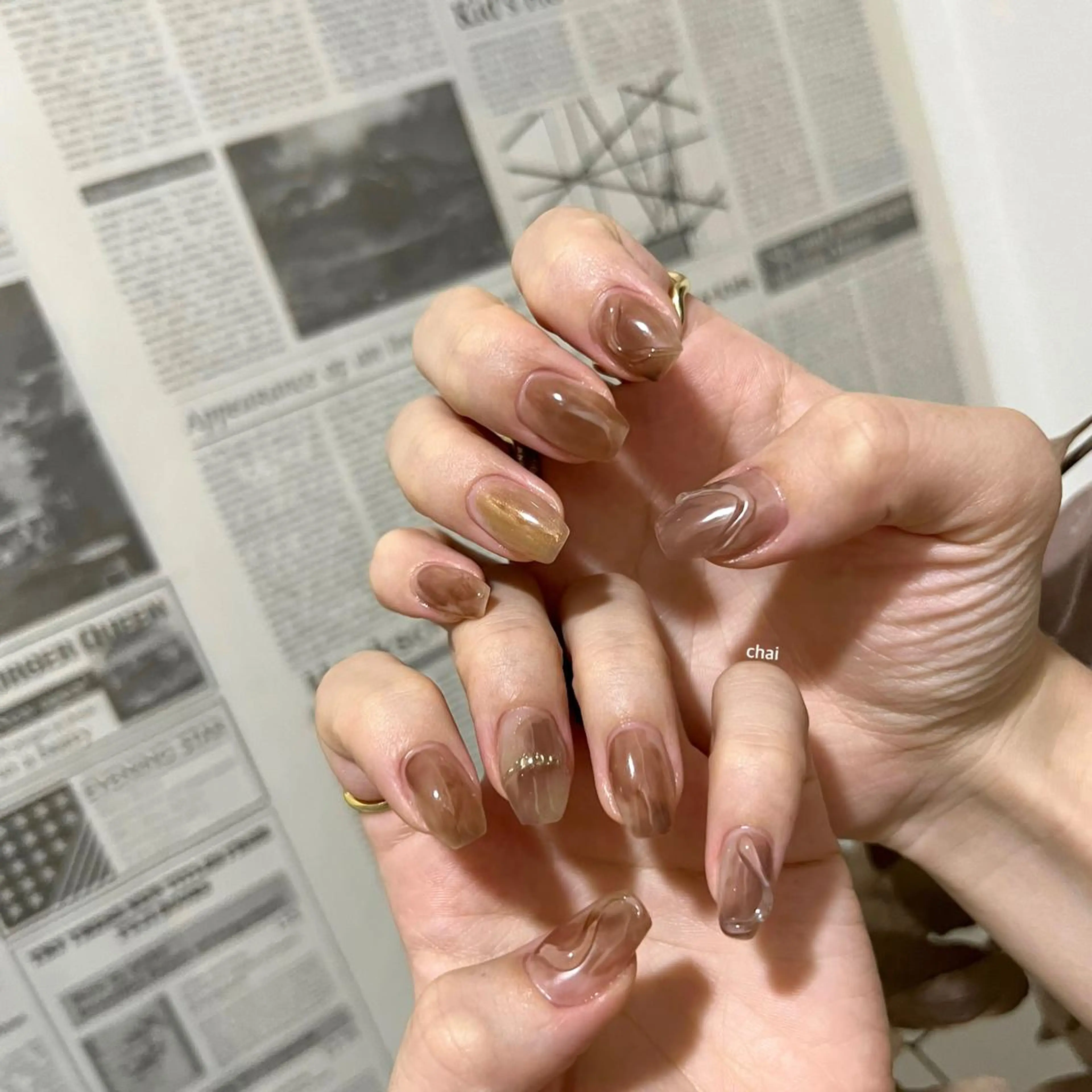 ネイル ハンドネイル 💅chainail _aiのネイルデザイン