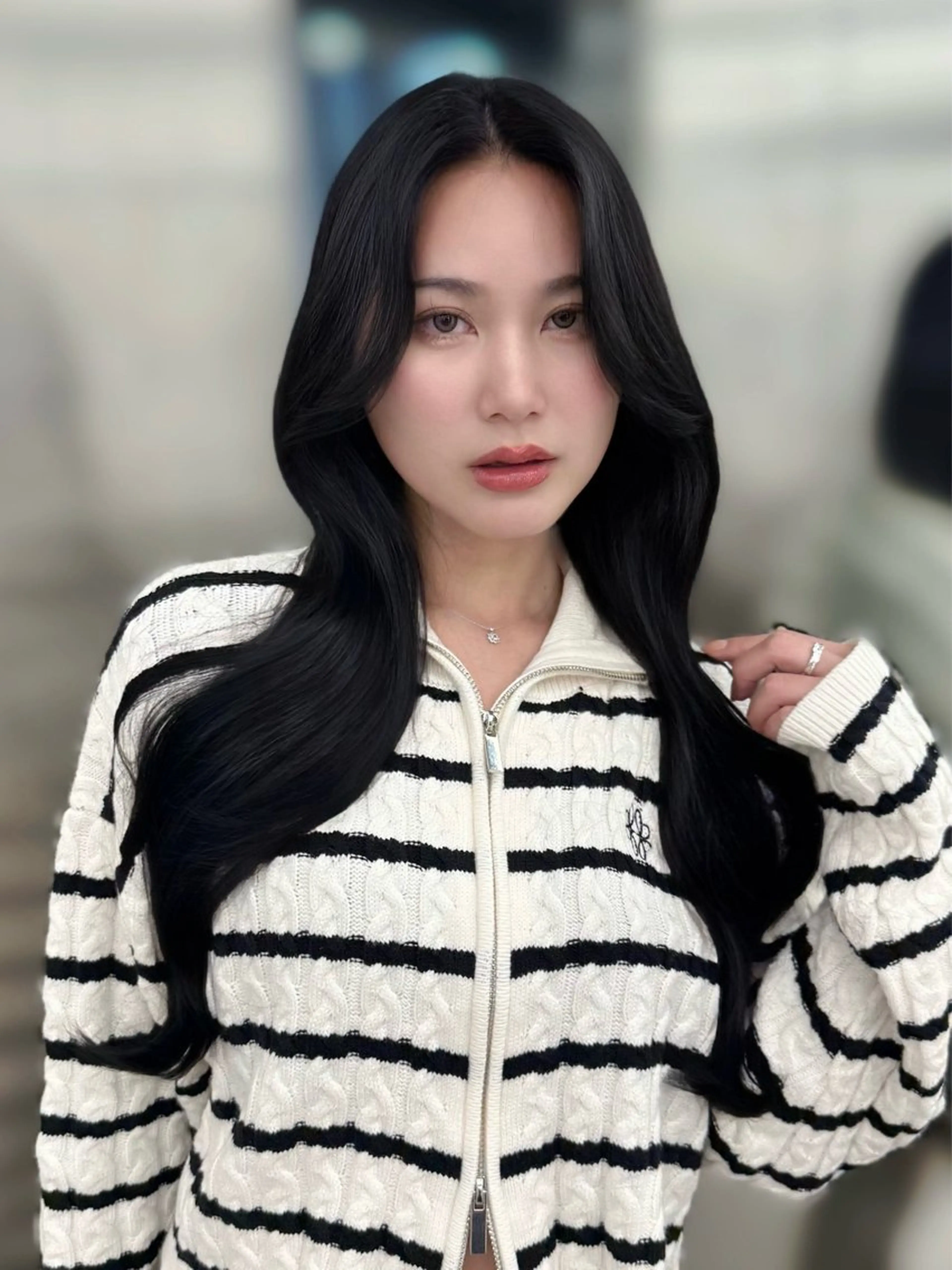 ロング カラー 韓国技術習得者🩰 narumi‎‎🤍のヘアスタイル