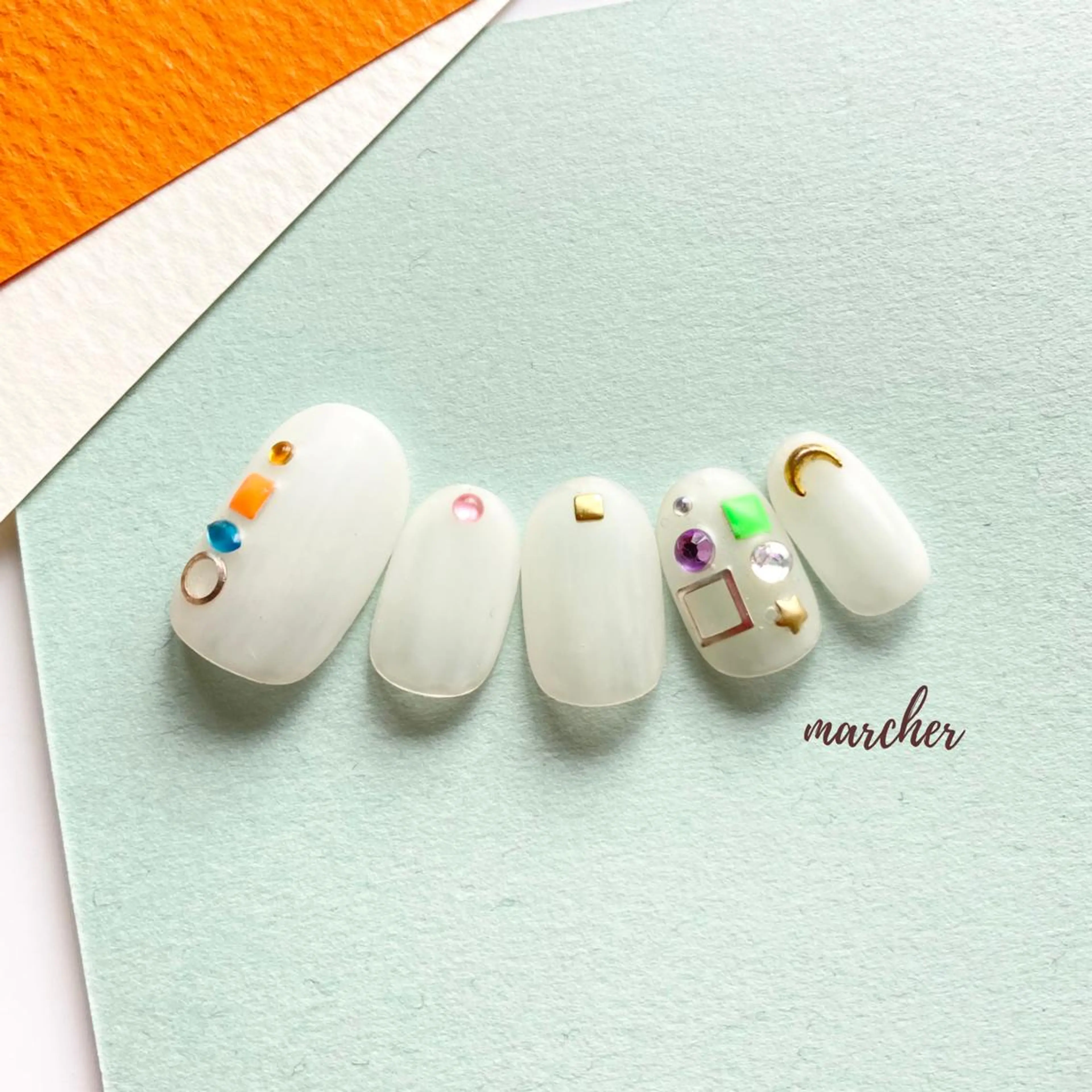 ネイル ハンドネイル Nailbeauty marcherのネイルデザイン