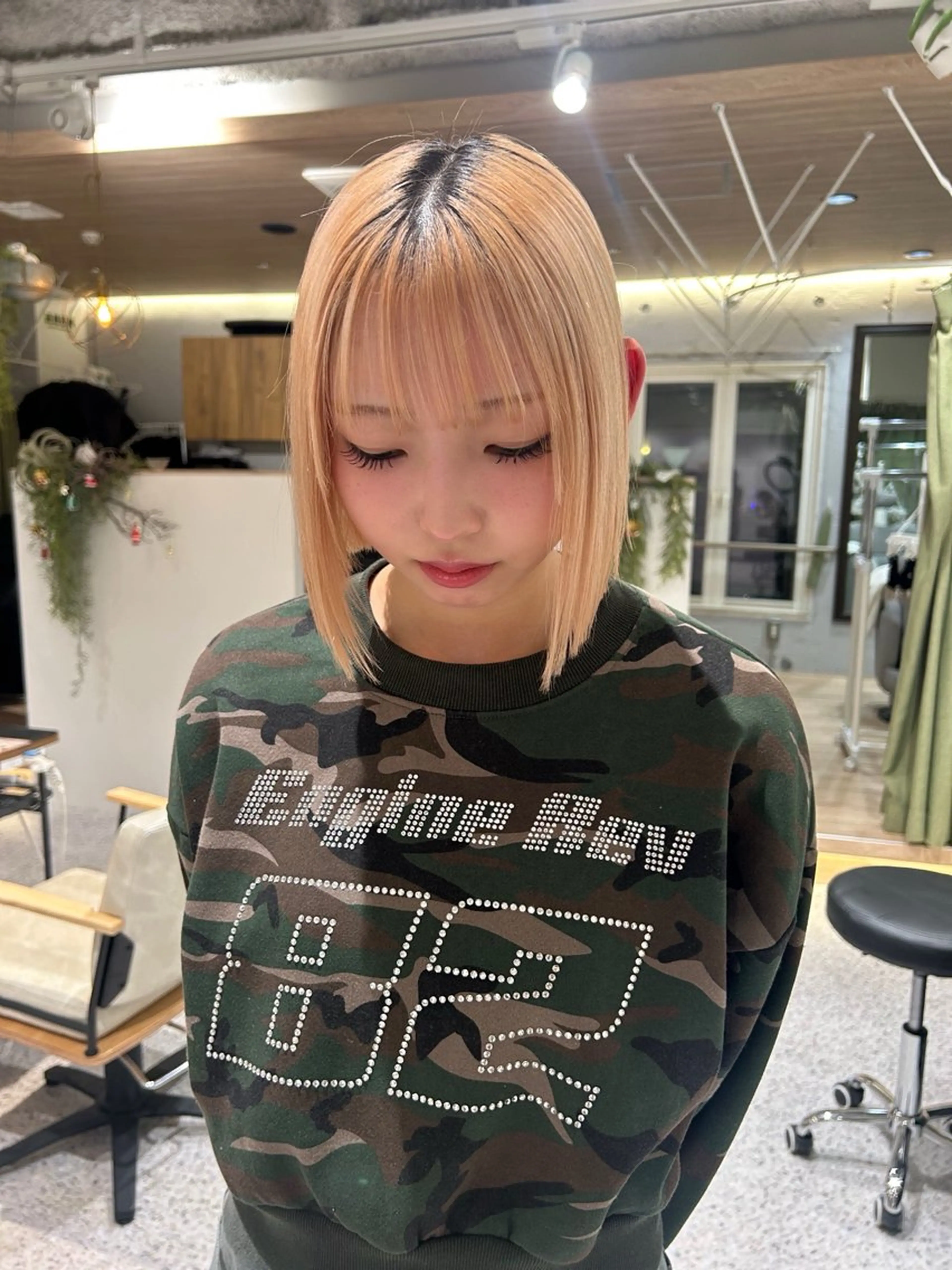 ミディアム カット hair&eye🎀 /momoKaのヘアスタイル