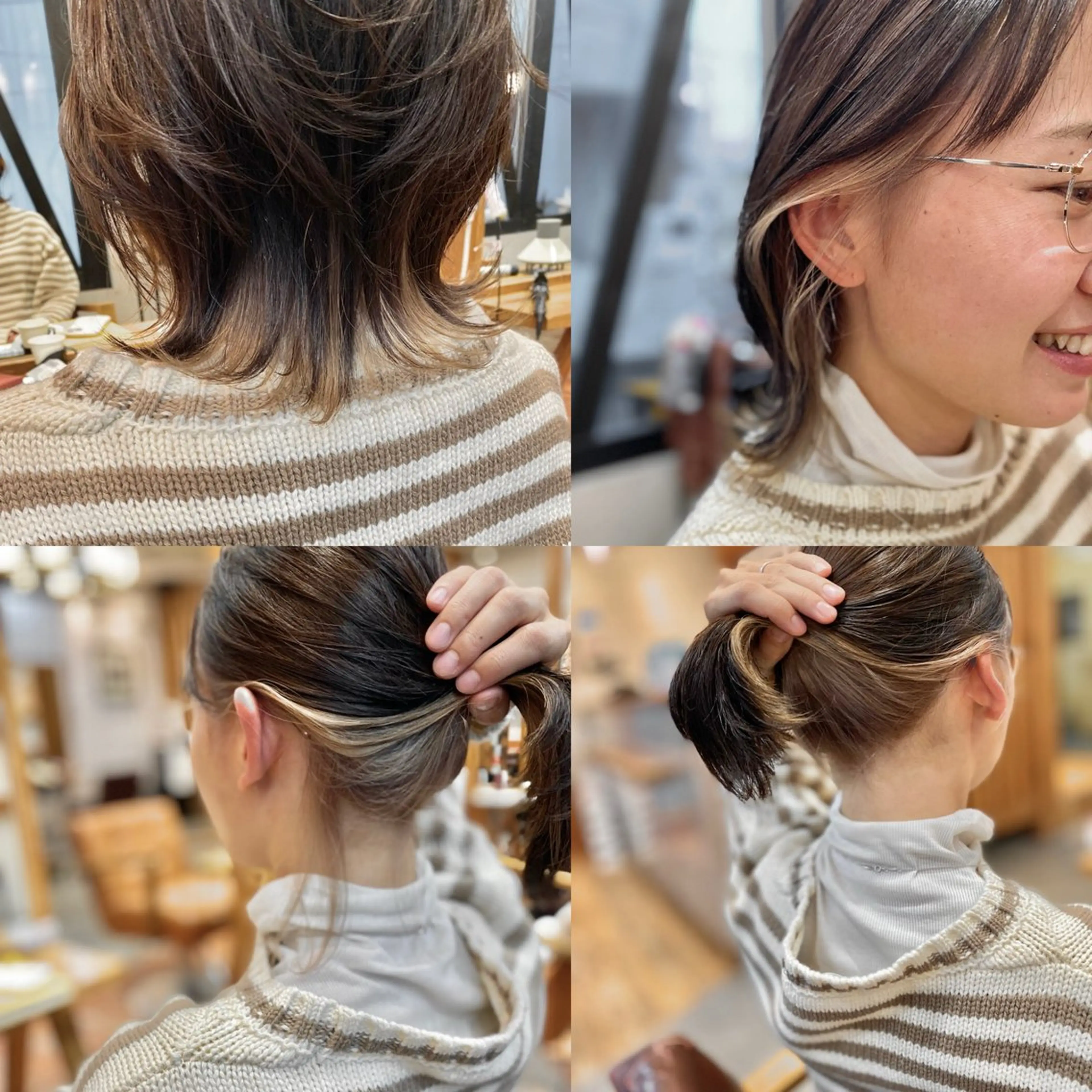 ミディアム カラー カット ヘアカラー 木村丈晴✂️ご来店 お待ちしてます😊のヘアスタイル