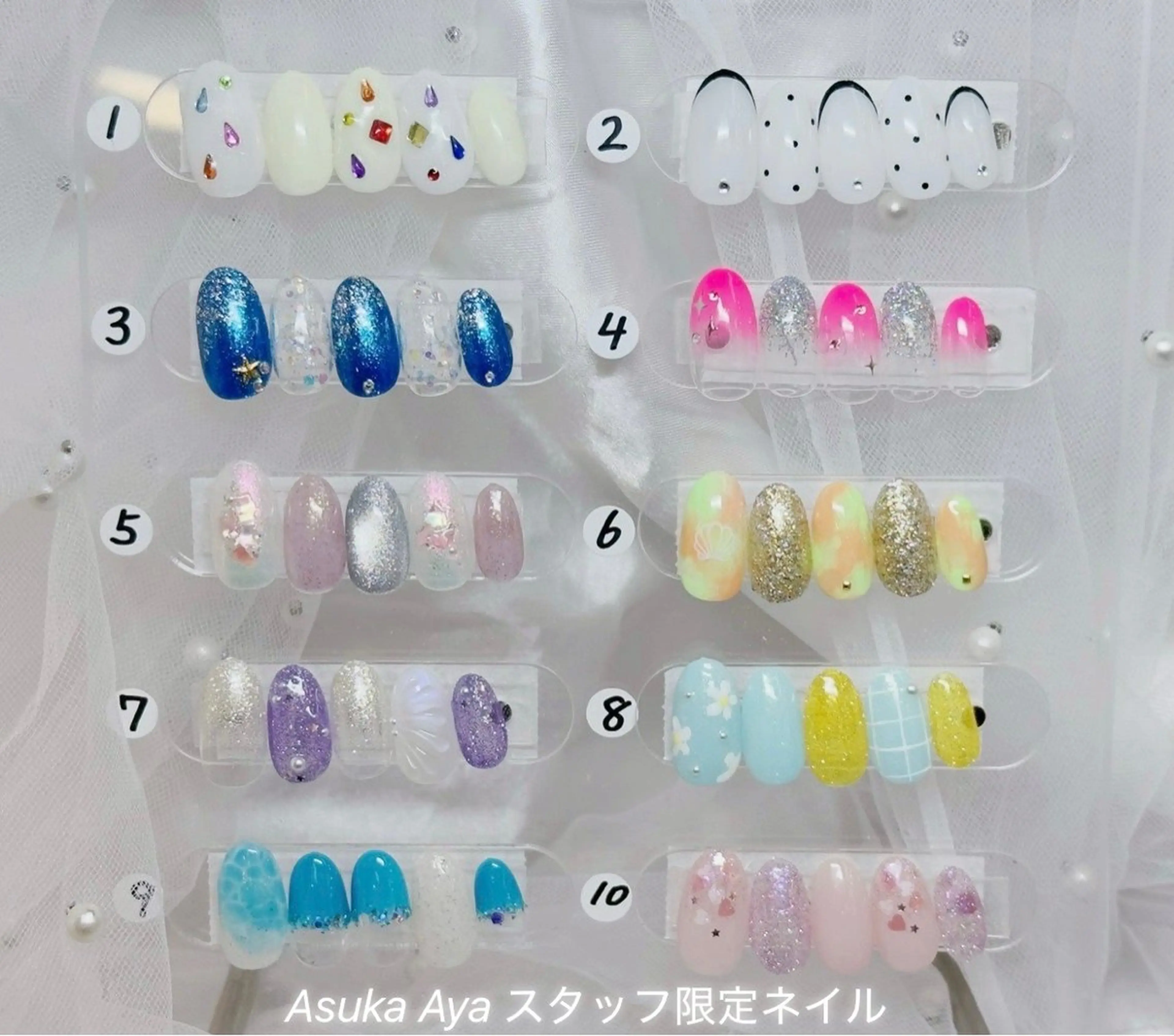 ネイル Queennail 北堀江AYAのネイルデザイン