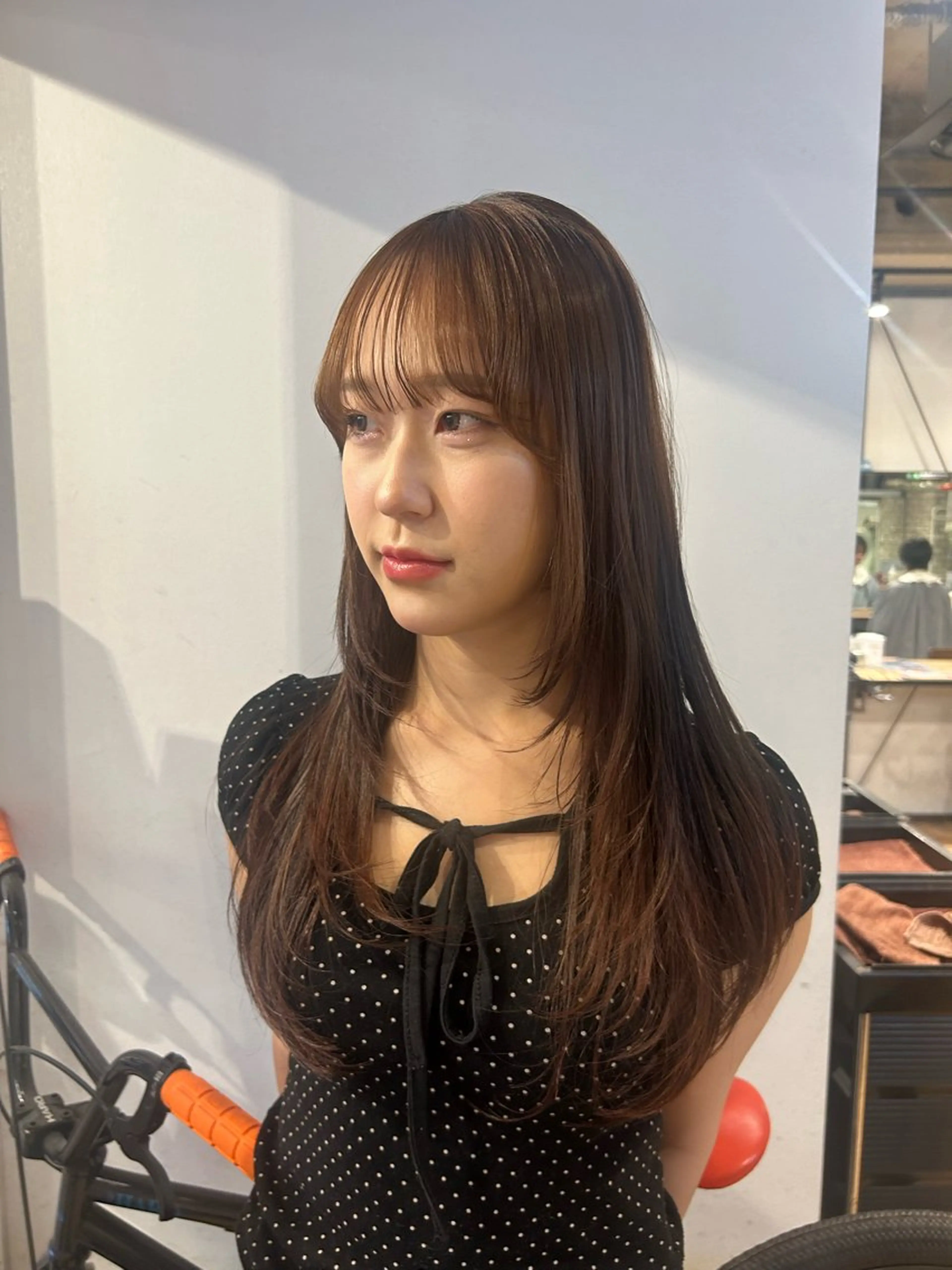 ロング カラー カット ヘアカラー トリートメント RINO/似合わせ /女性専用𖧷のヘアスタイル