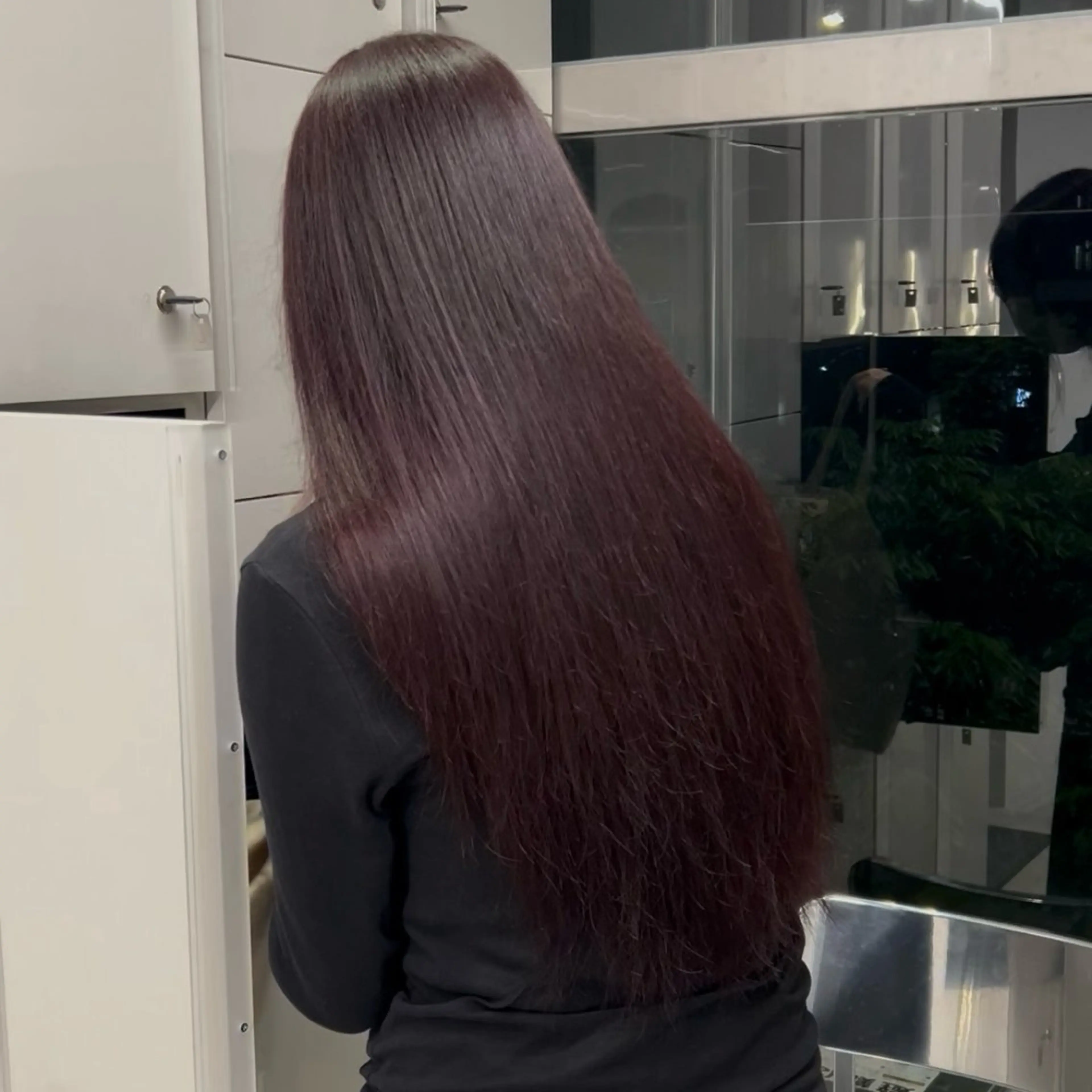 カラー ブリーチ ブリーチなしカラー レッドカラー ハイトーンカラー🪽 suzuhoのヘアスタイル