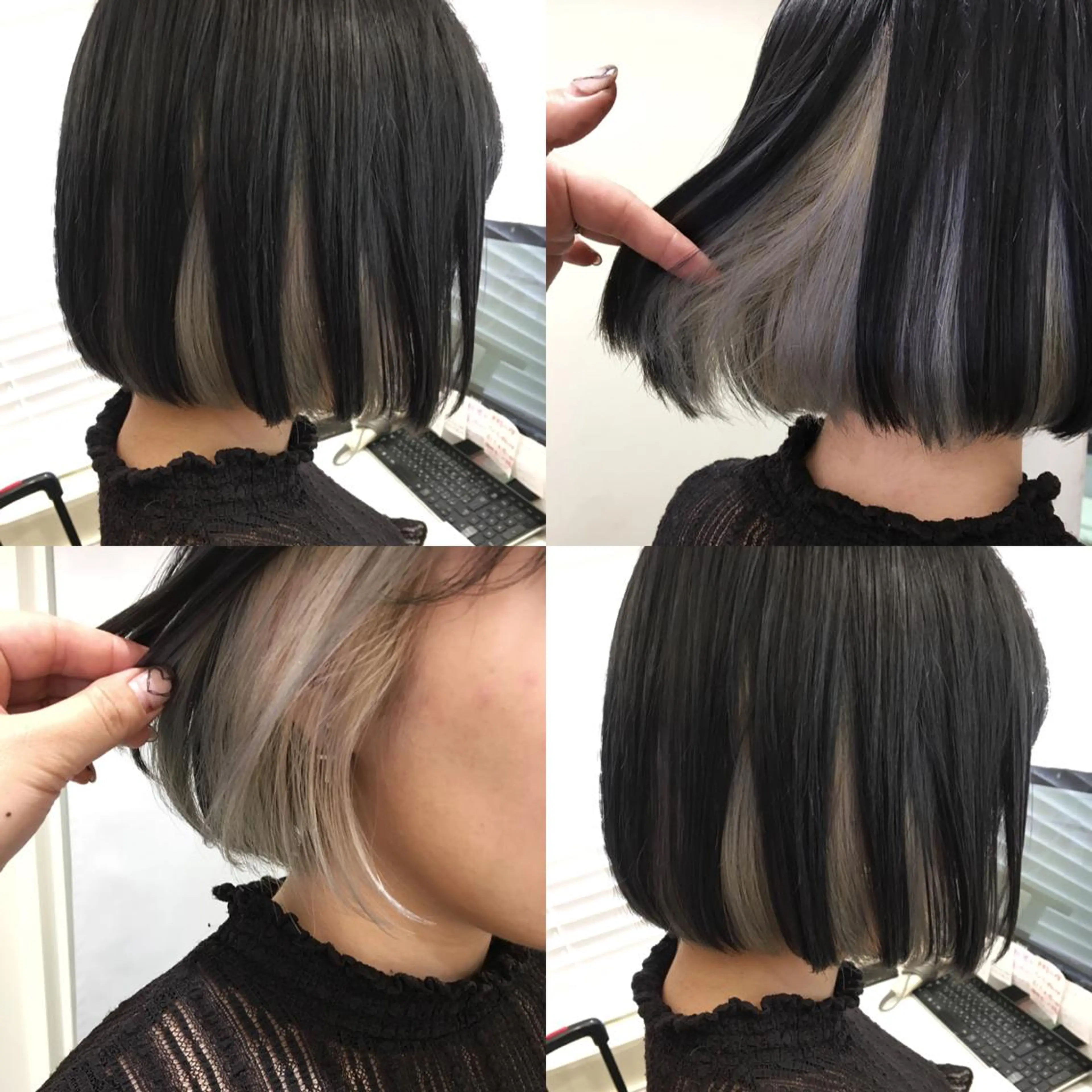 ミディアム カラー パーマ ヘアアレンジ メンズ キッズ ネイル マツエク・マツパ 代表🎀 ふわモテ愛 され髪🩷yumiのヘアスタイル