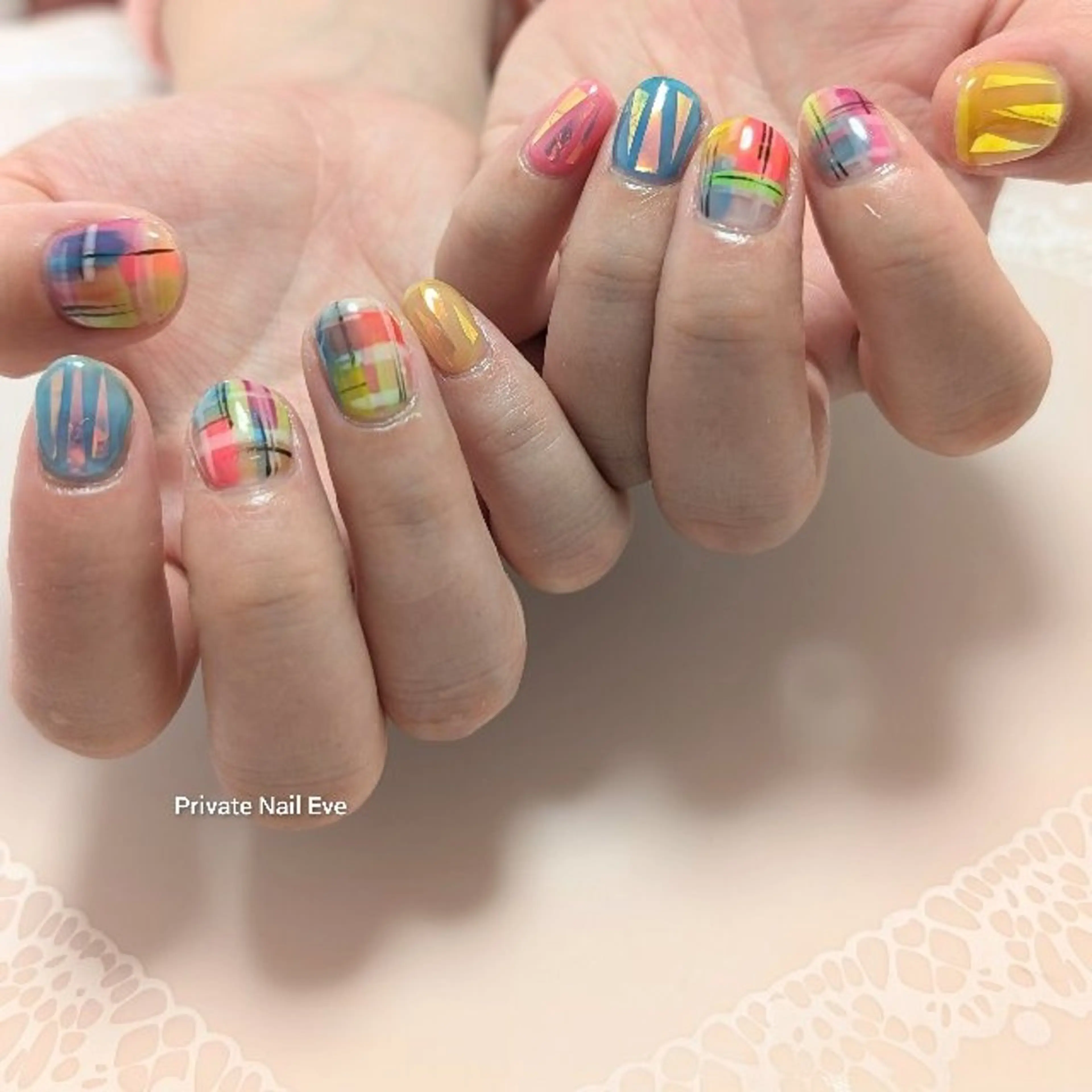 ネイル 持ち込み ハンドネイル ネイル junkoのネイルデザイン