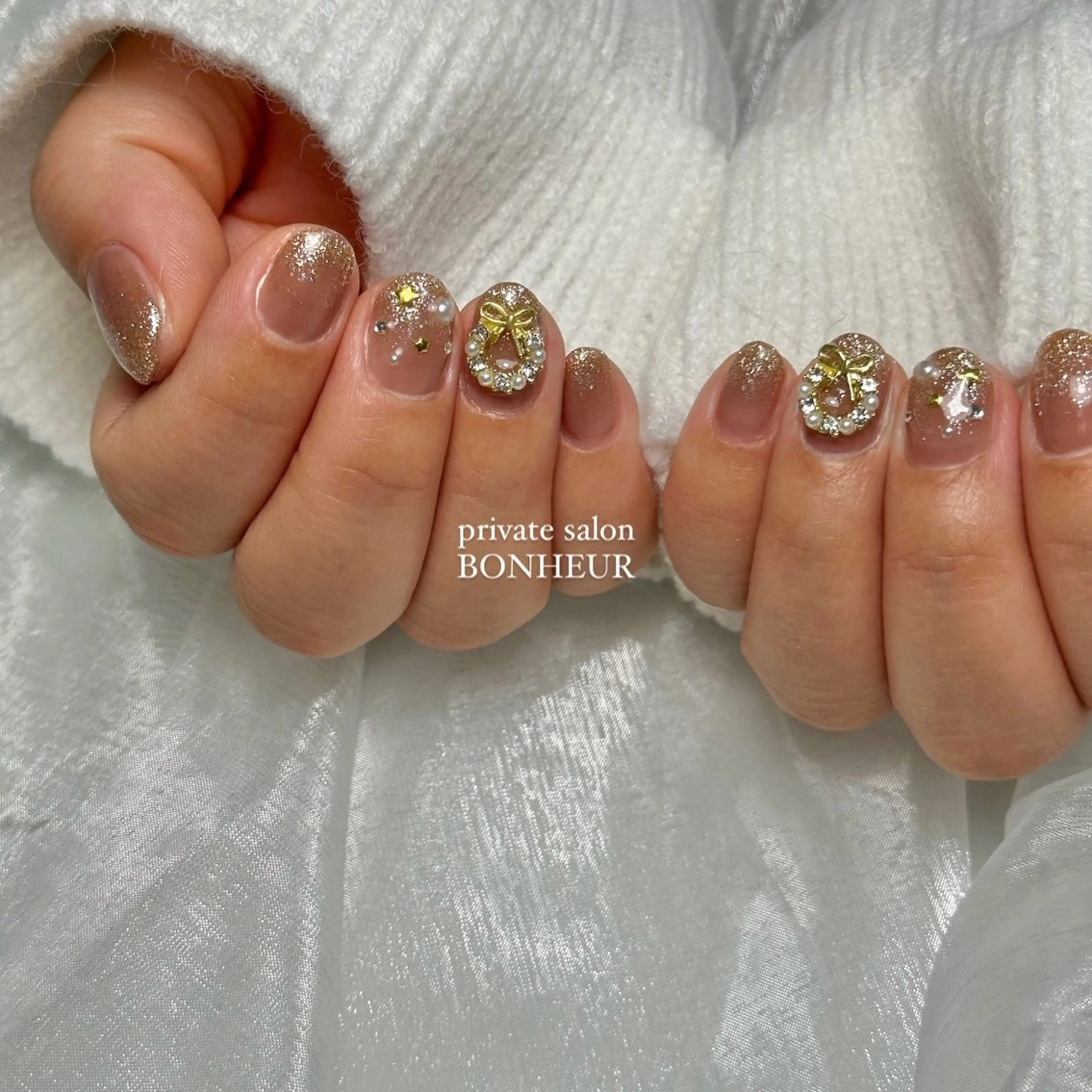 ネイル ハンドネイル BONHEUR Annaのネイルデザイン