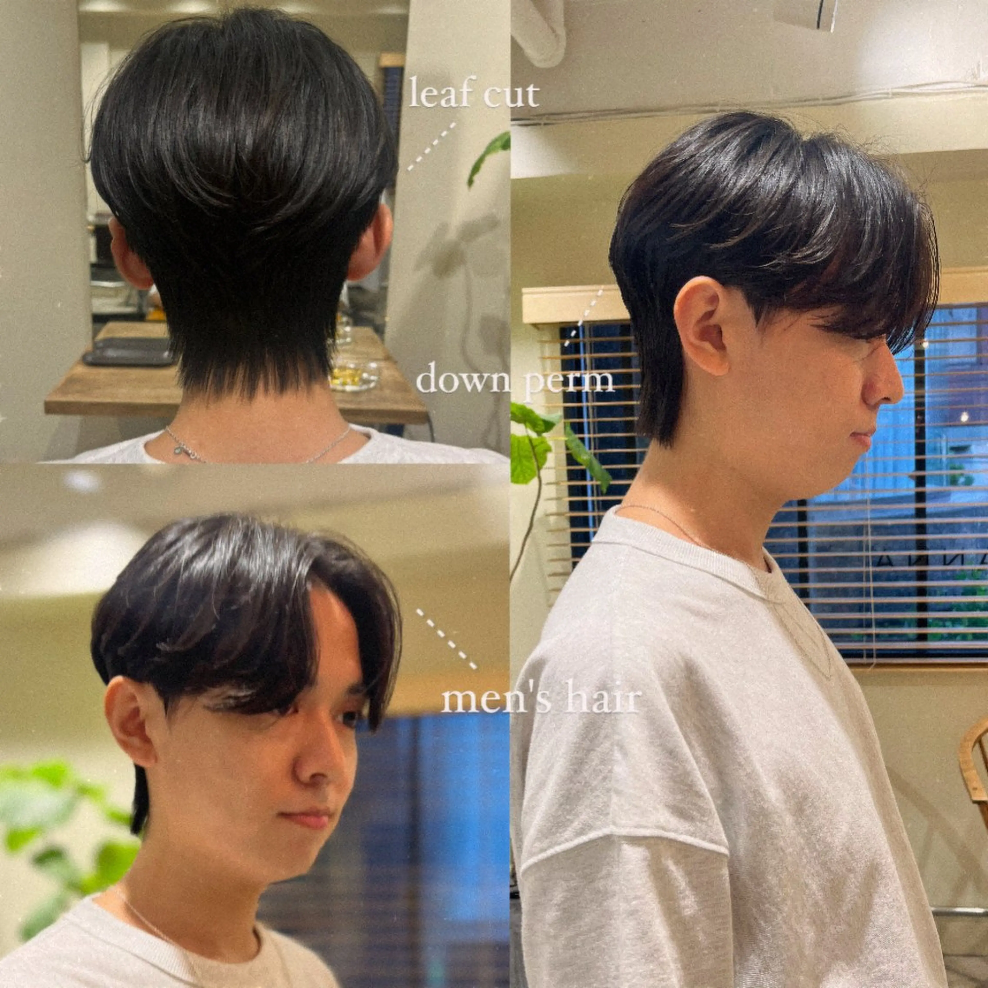 【メンズリピーター様】🐯ᩚカット+ダウンパーマ+パーマ🐯ᩚ韓国ヘア/毛流れパーマ/シャドウパーマの写真