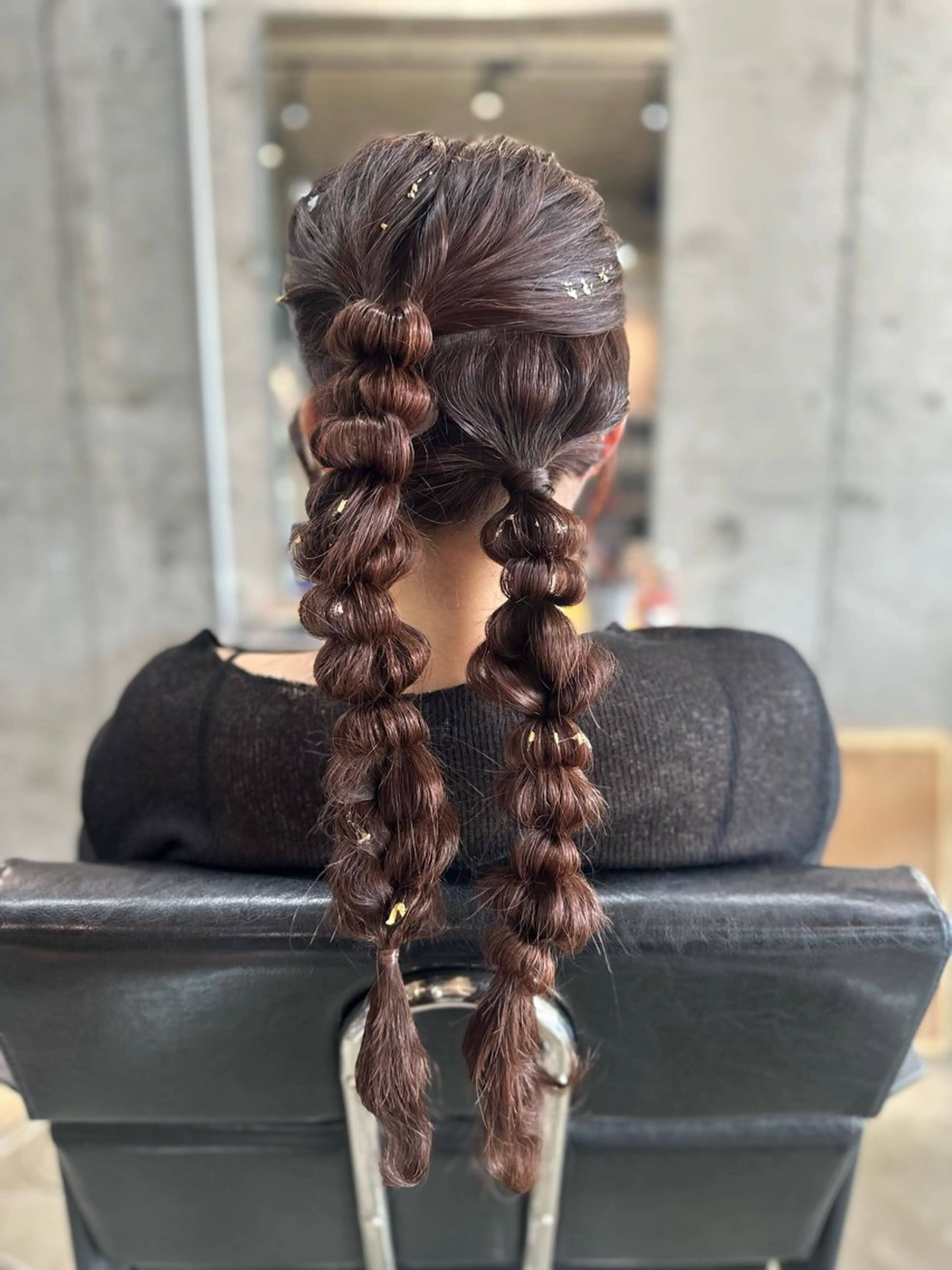 ロング ヘアアレンジ 穴原 優紀のヘアスタイル