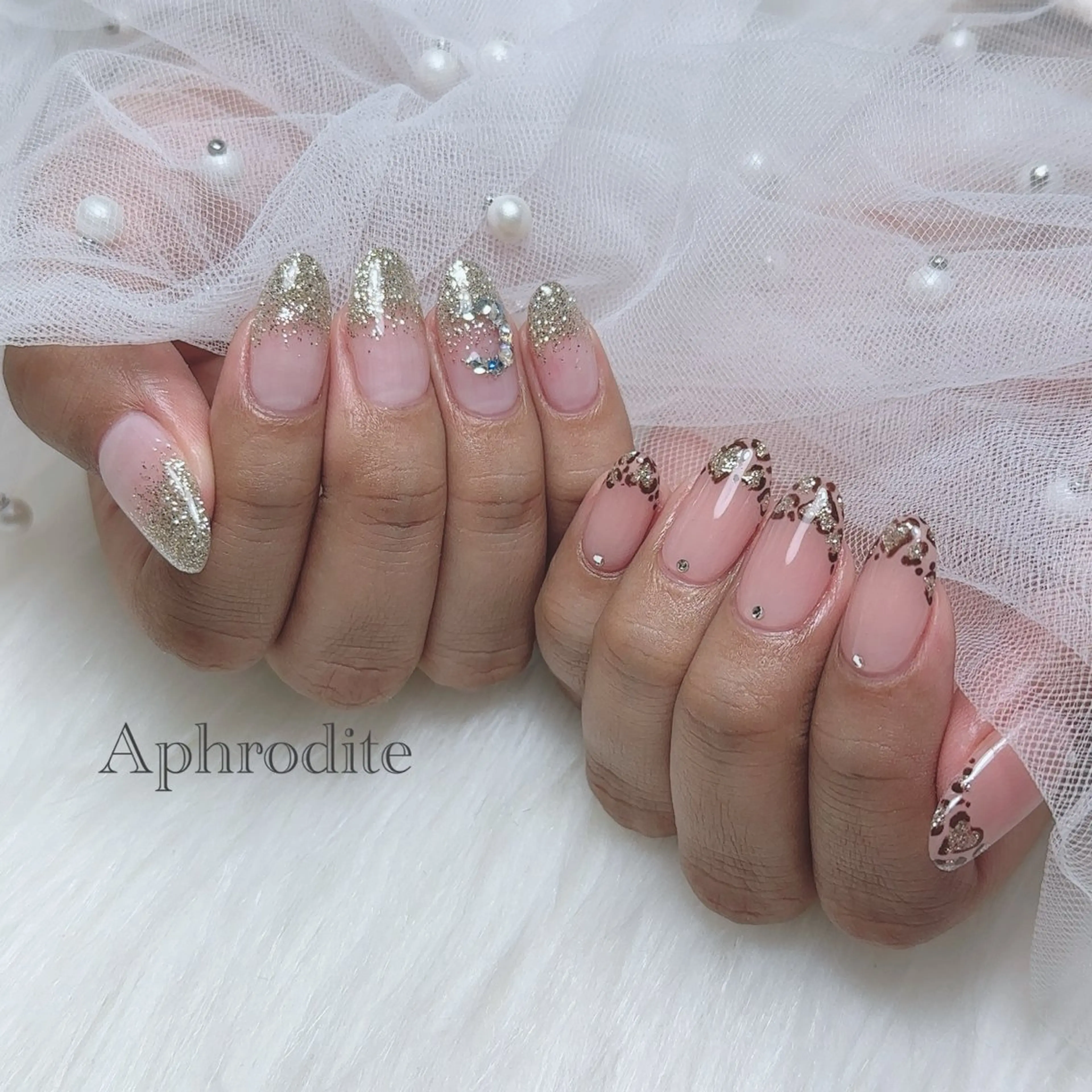 ネイル Aphrodite パラジェル認定サロンのネイルデザイン