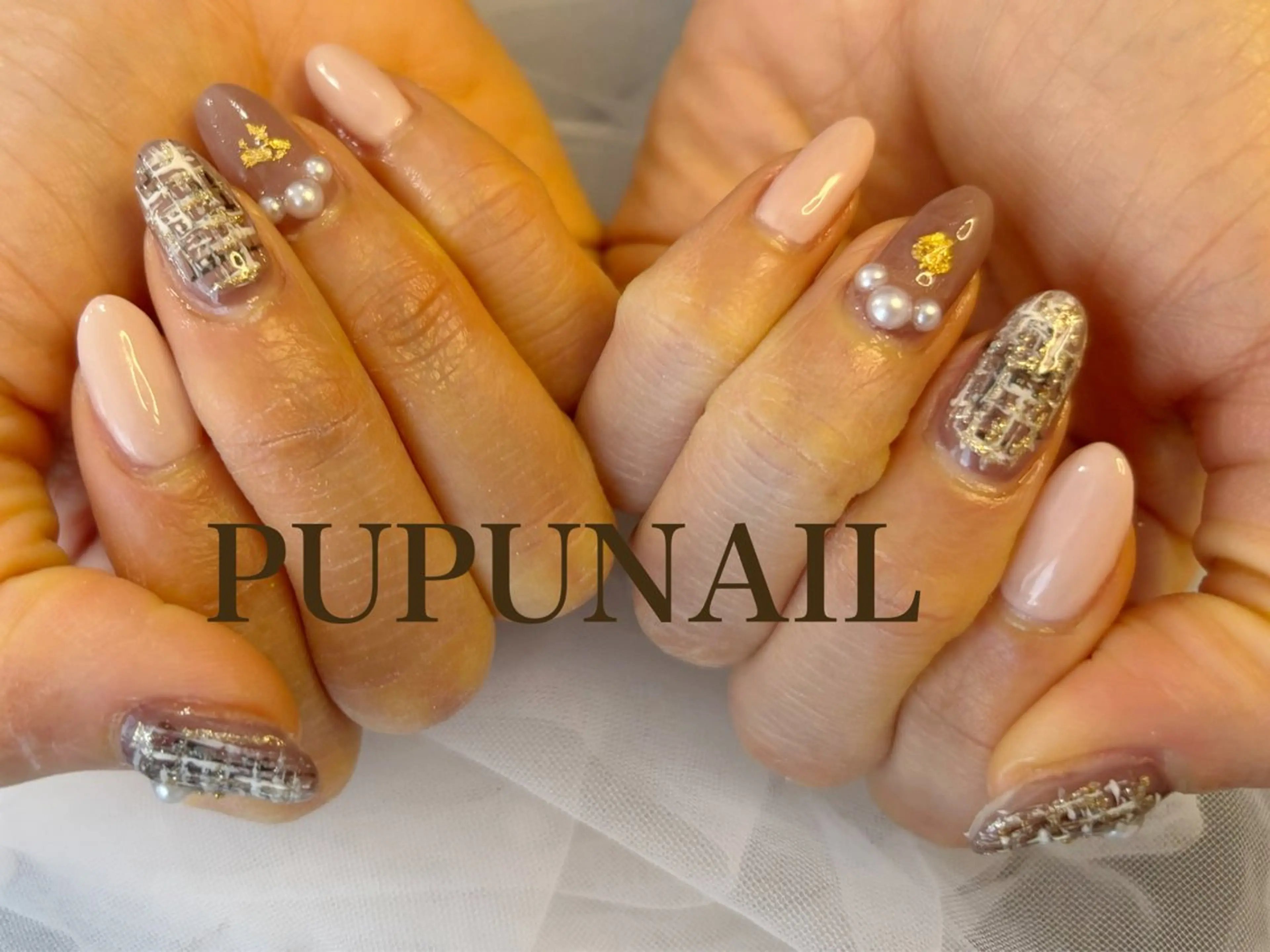 ミディアム ハンドネイル Re:Nail Formula所属・kido chieのネイルデザイン