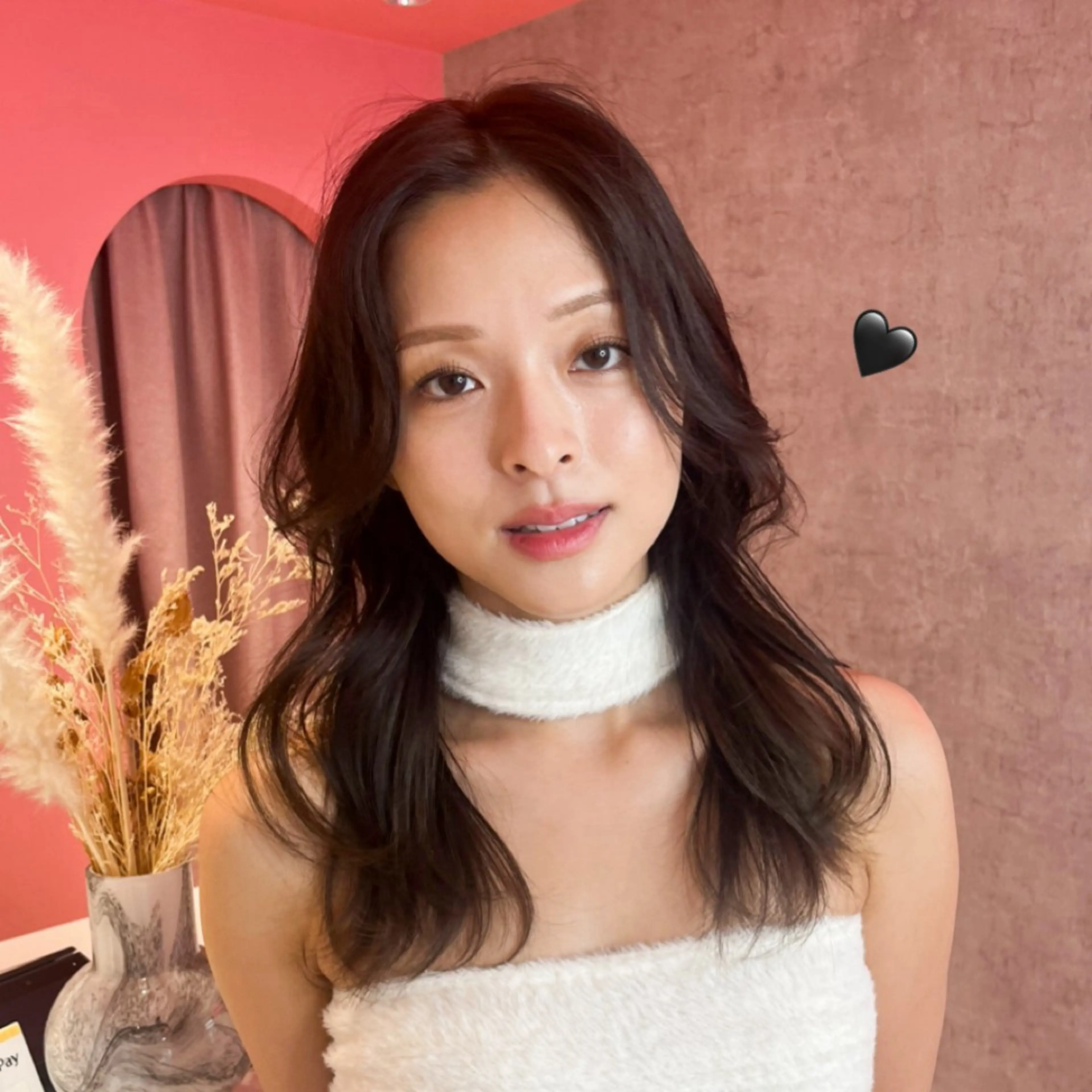 セミロング カラー 山崎/ボブ縮毛矯正 レイヤー髪質改善のヘアスタイル