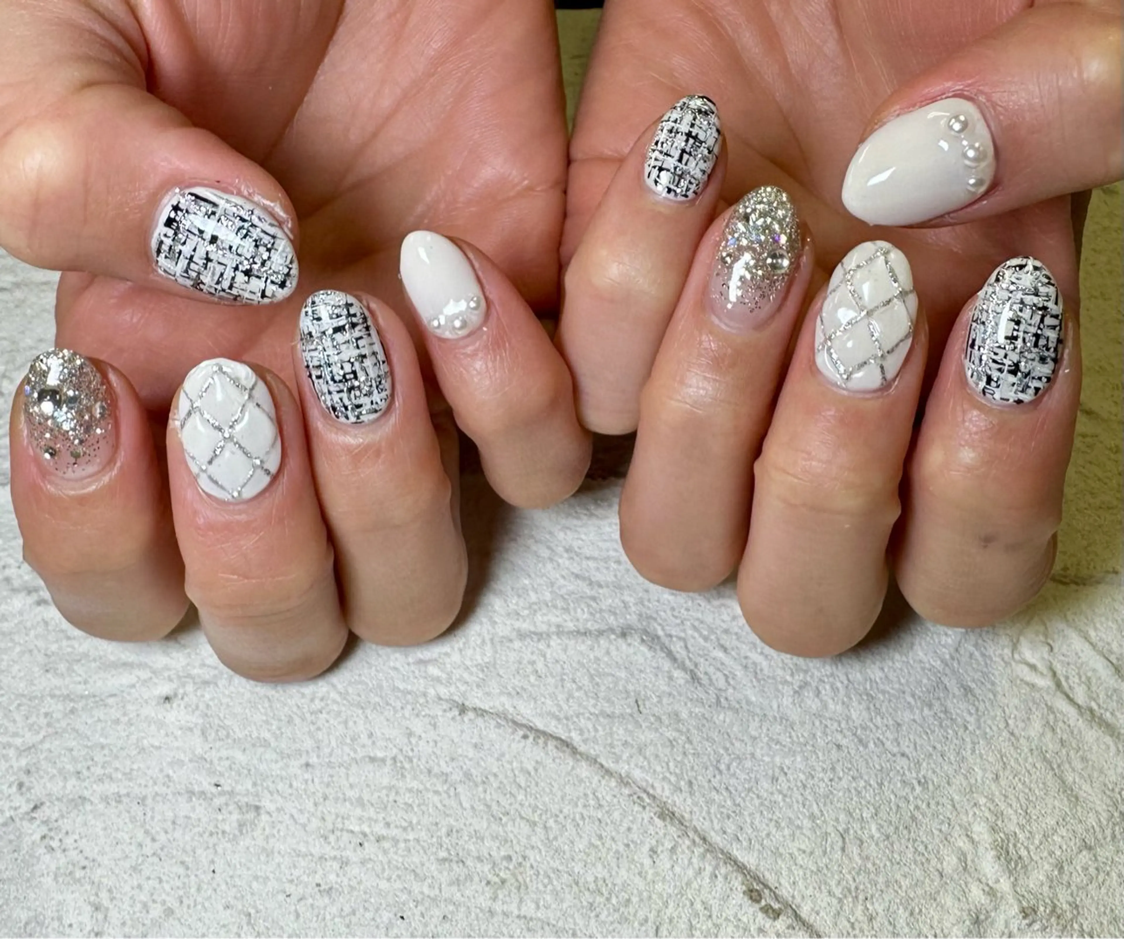 ネイル M.jewelry himeka🍒のネイルデザイン