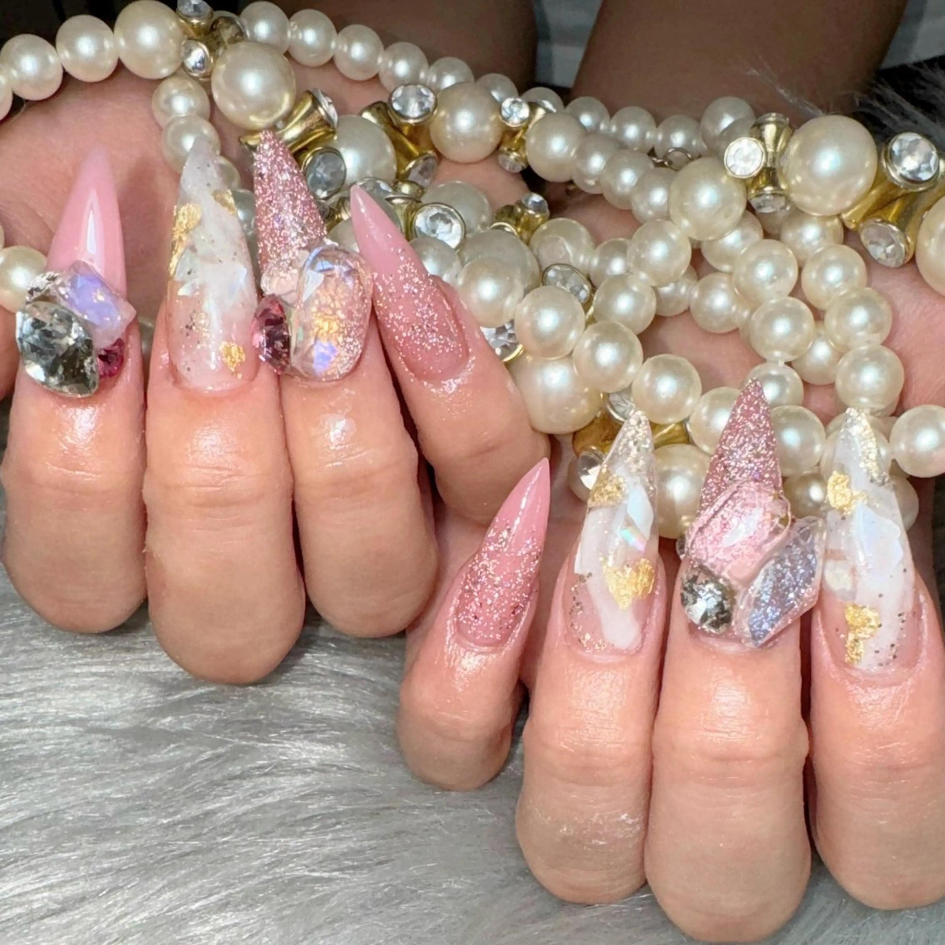 ネイル ハンドネイル Feel ‪‪☺︎‬Yuriaのネイルデザイン