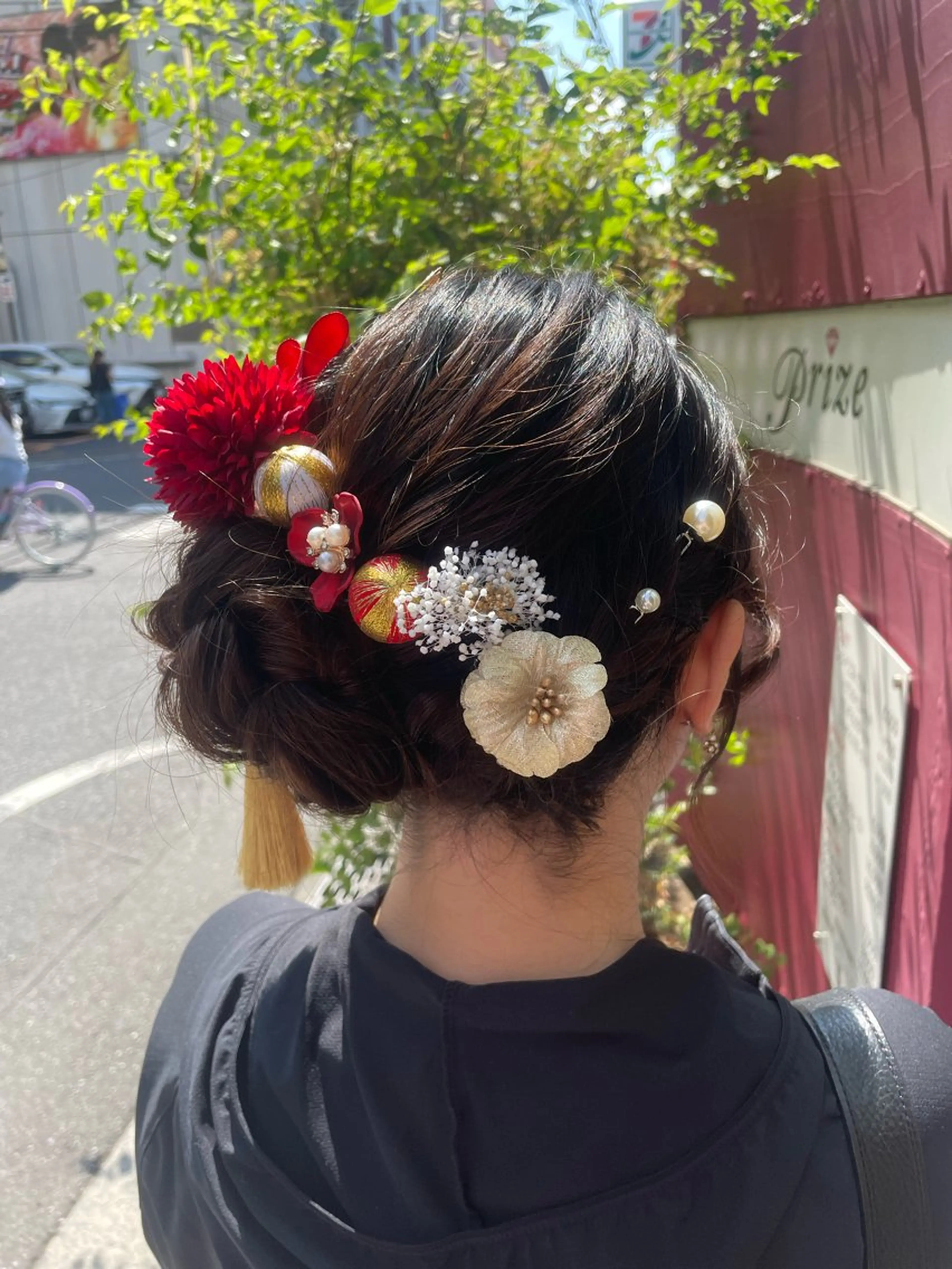 ロング ヘアセット 量産ヘアセット/ ヘアメAyakaのヘアスタイル
