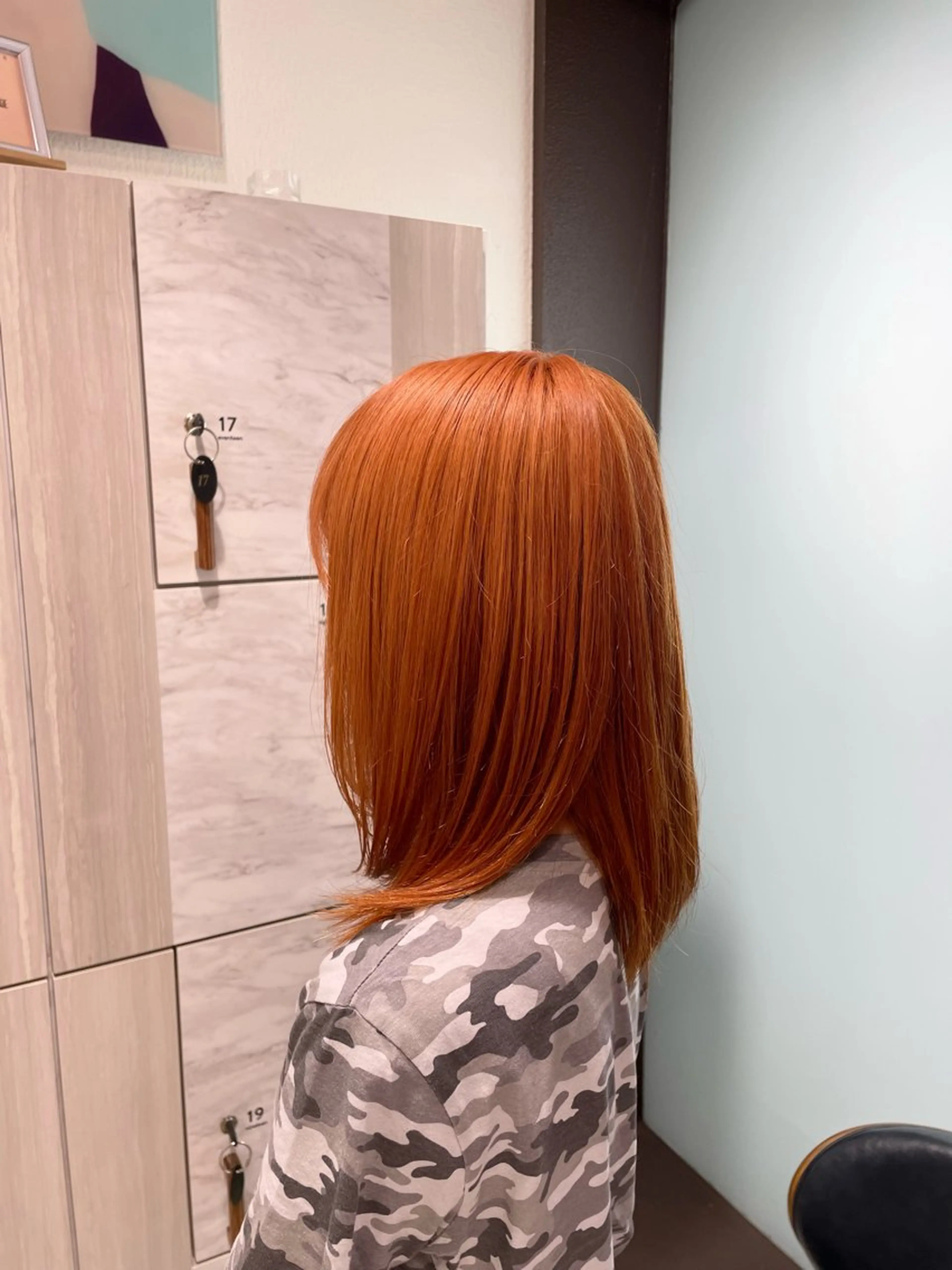 セミロング カラー 星加 理希のヘアスタイル