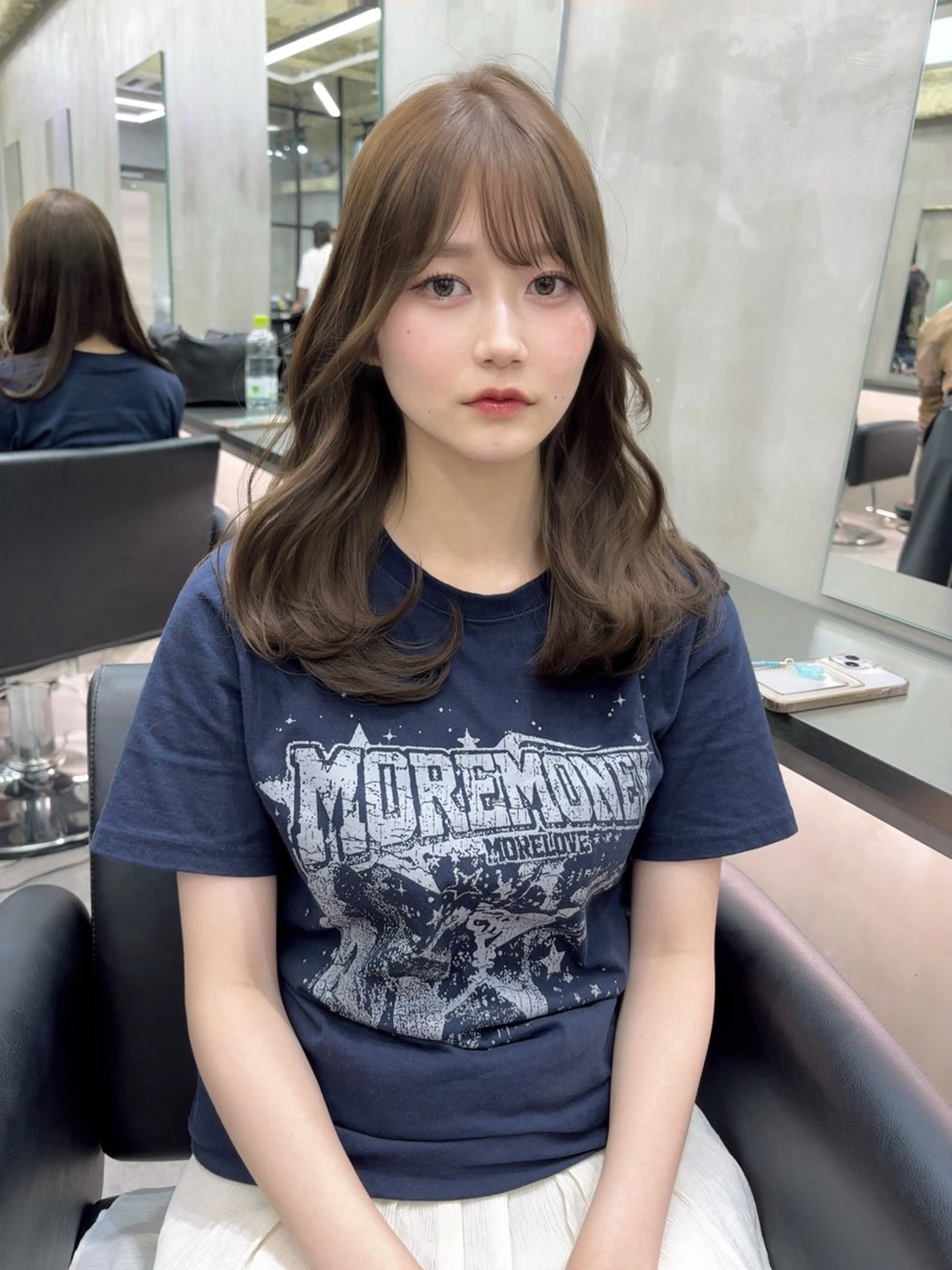 セミロング ヘアアレンジ the path sora♡のヘアスタイル