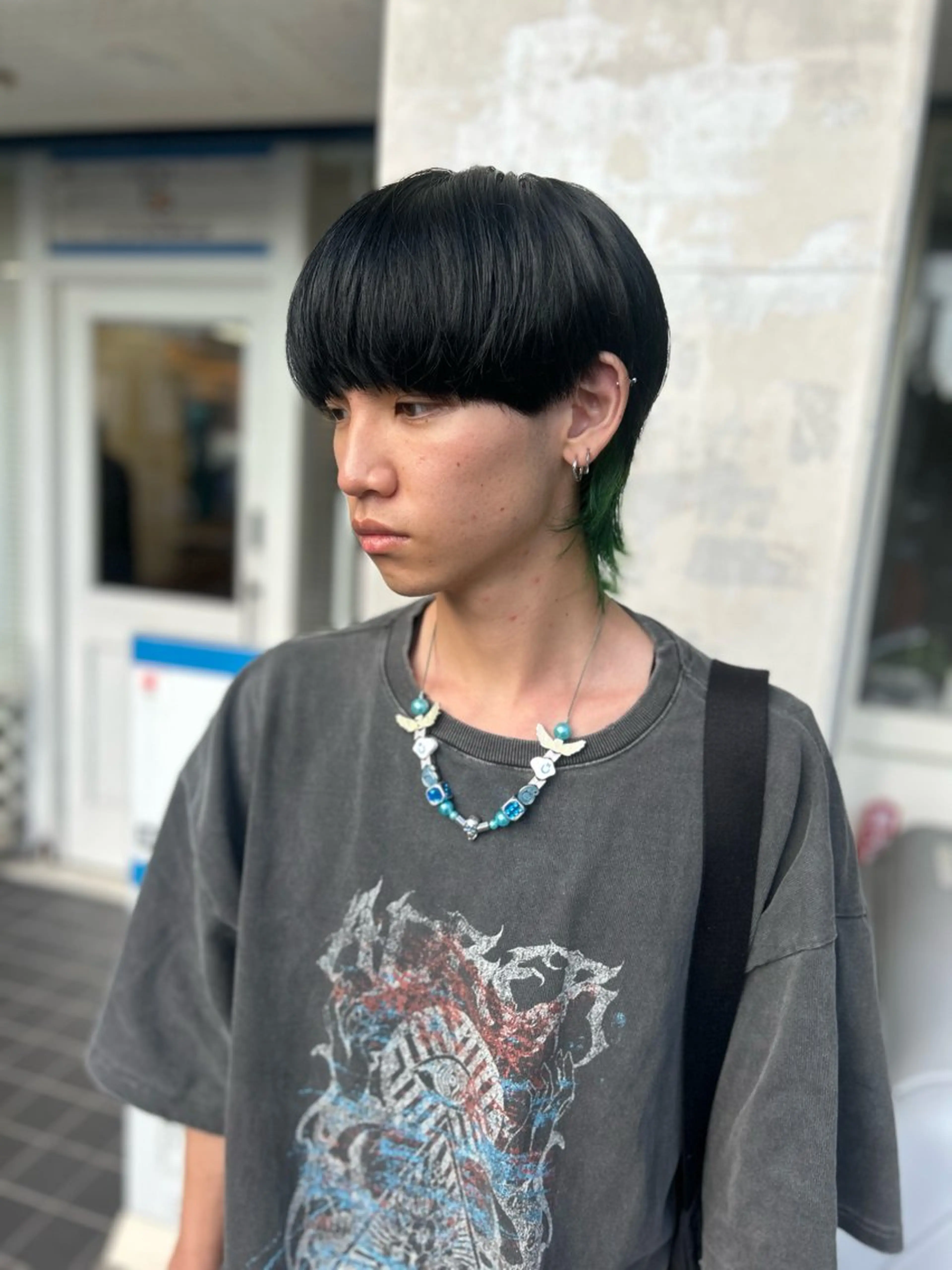 カラー メンズ 韓国メンズ特化 パーマSatskiのヘアスタイル