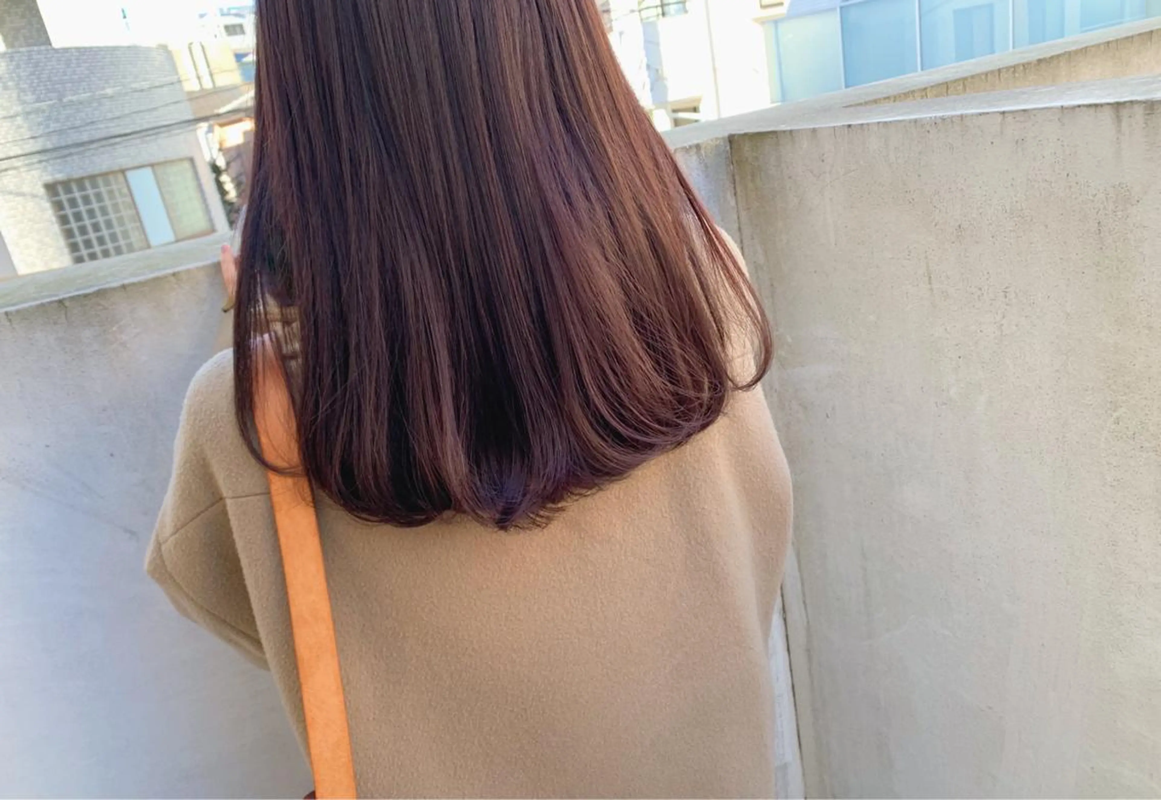 ミディアム カラー カット ヘアカラー トリートメント タカハシ ハヤトのヘアスタイル