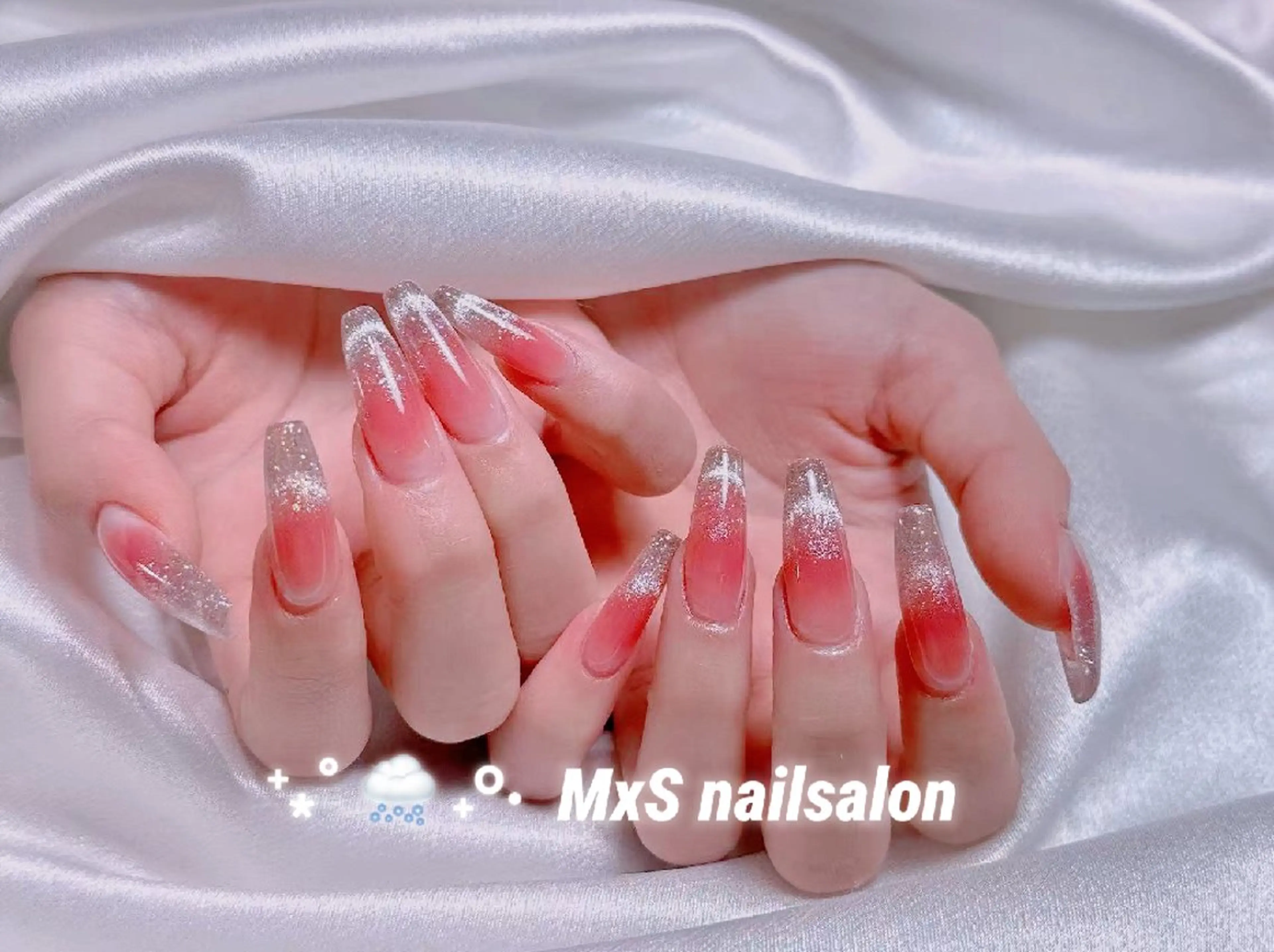 ネイル ジェルネイル 韓国ネイル マグネットネイル パラジェル ワンホンネイル ハンドネイル ハンドケア M×S Nail みなのネイルデザイン