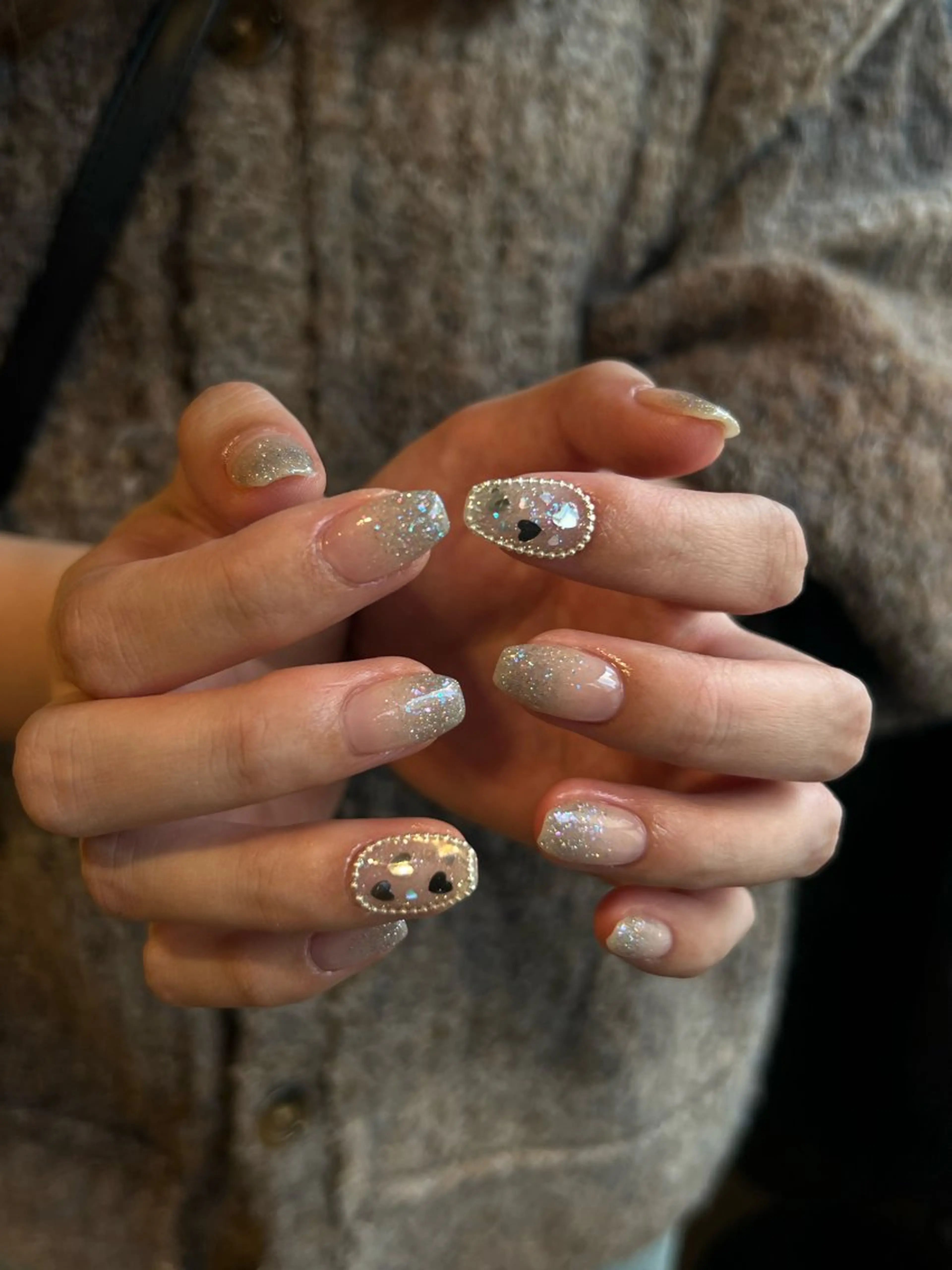 ネイル 持ち込み 金木犀　札幌駅前店所属・金木犀ネイルサロン 三浦のネイルデザイン