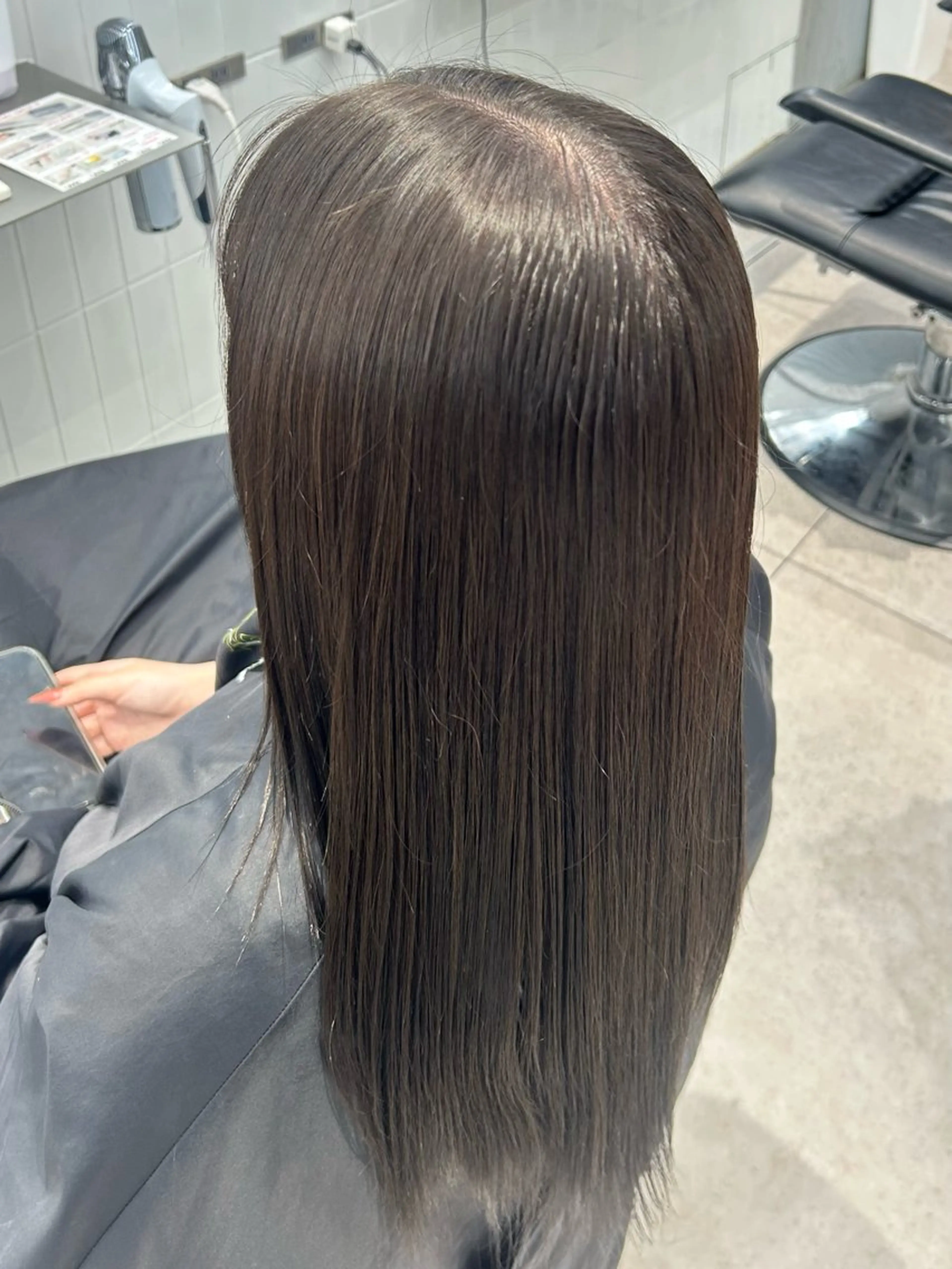 ロング 髪質改善 トリートメント 🫧ミルクティー ブリーチRIKU🫧のヘアスタイル