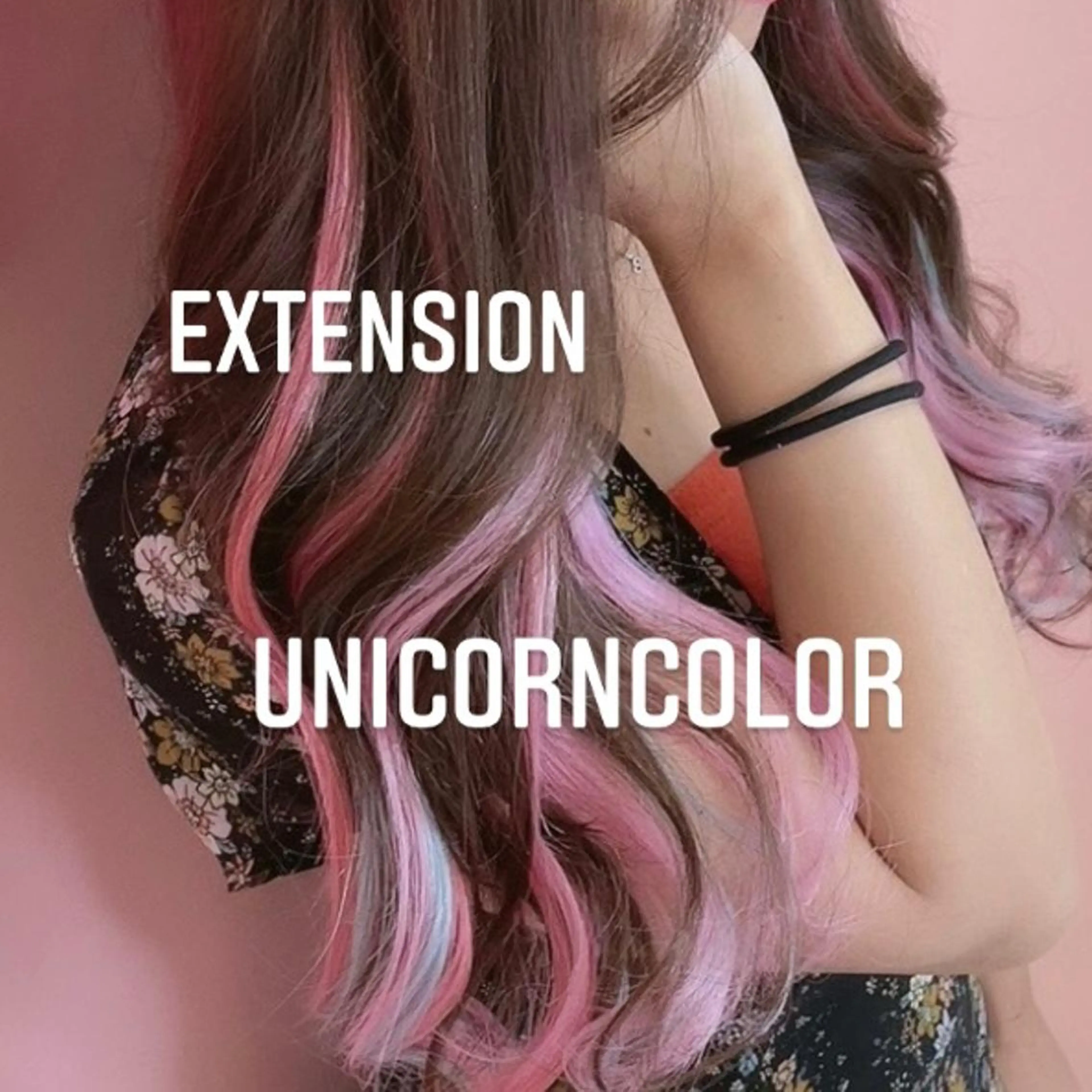 ロング カラー ヘアカラー エクステ エクステ🩵ブリーチ 韓国ヘア🩵KAEのヘアスタイル