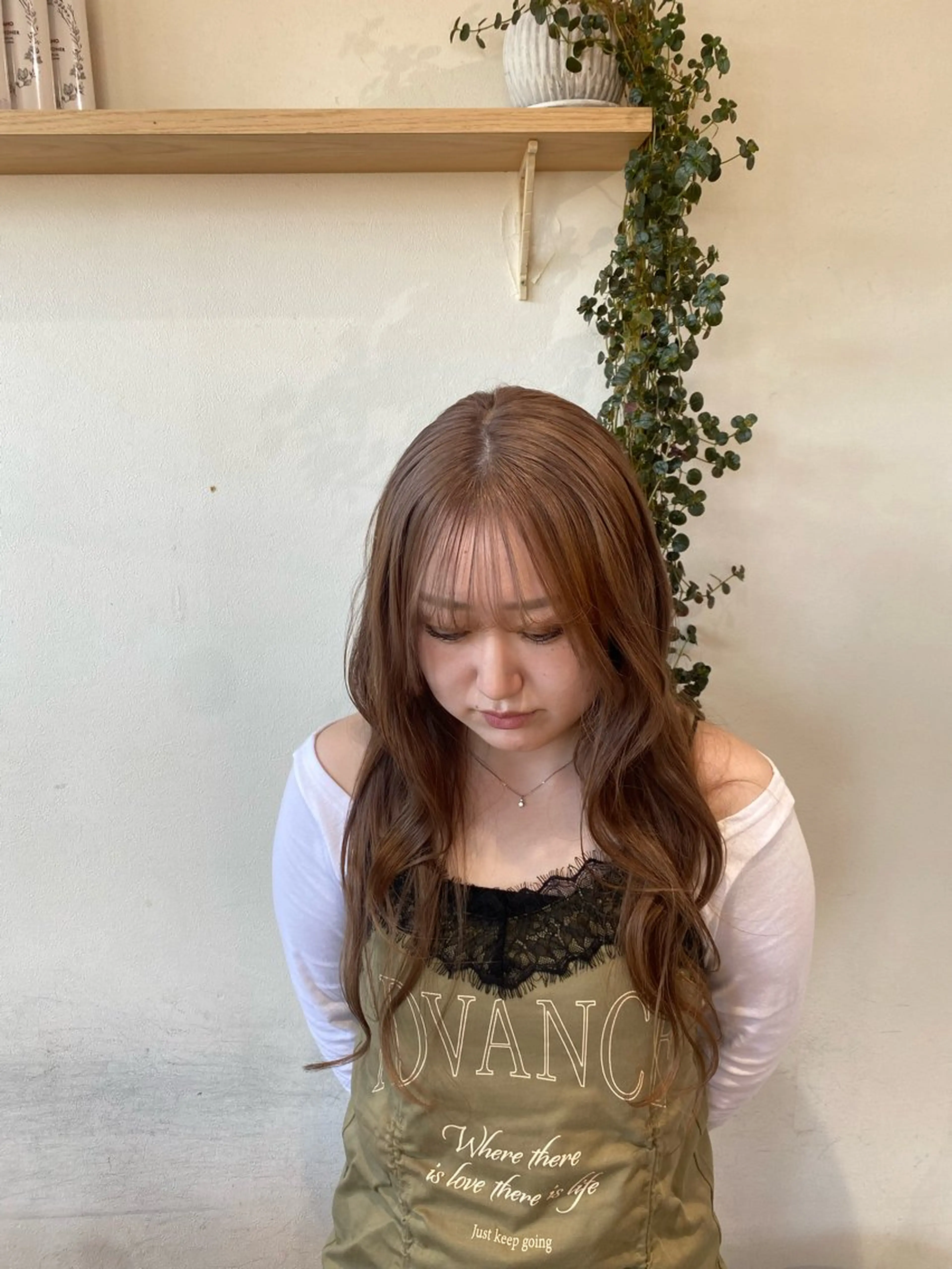 ロング ヘアカラー アレンジ/カラー/ カット/ココミ🧚のヘアスタイル