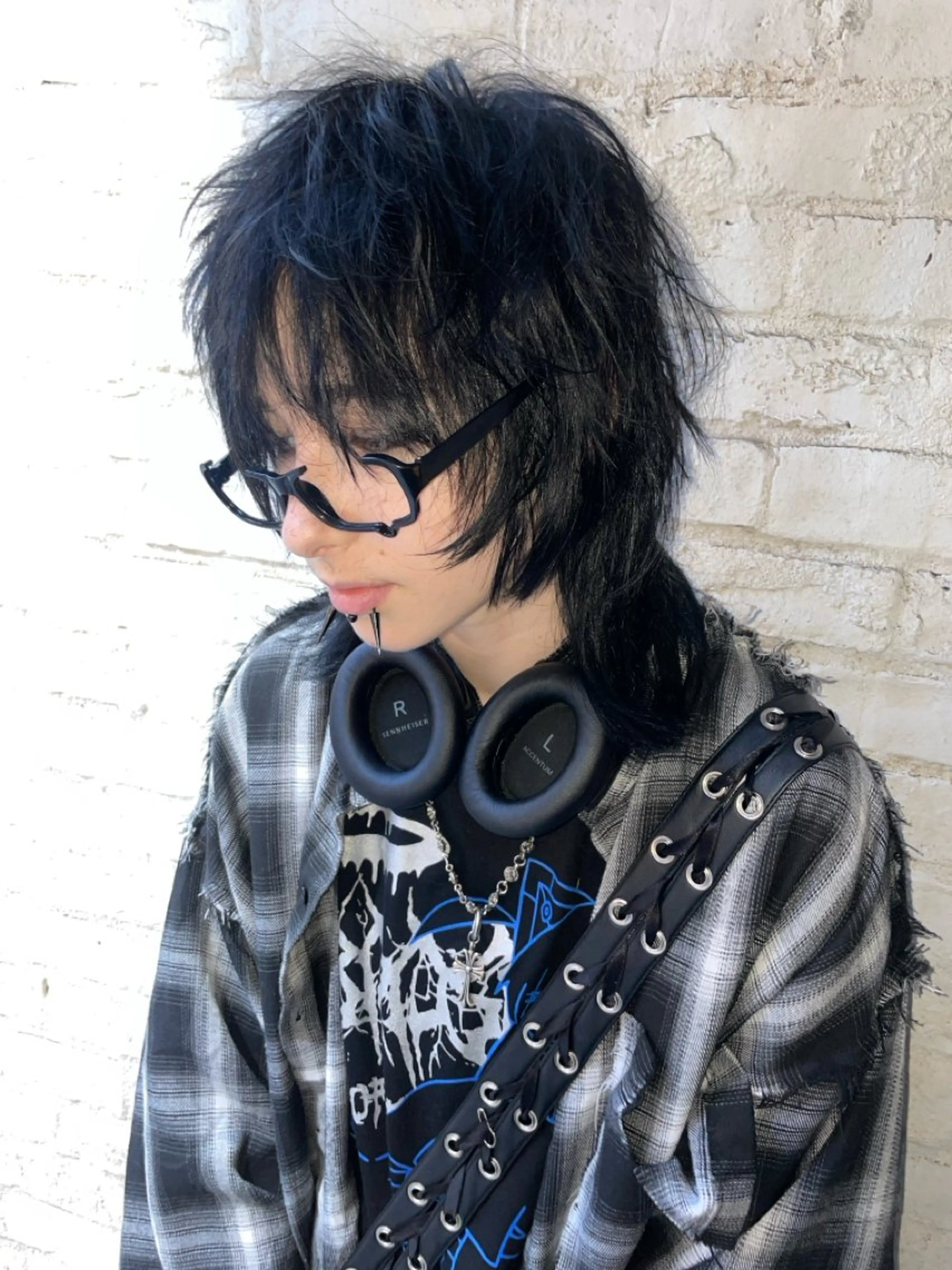 ショート カラー 顔周りカット カット トリートメント ズミ/レイヤー🦖艶 カラー/Wカラーのヘアスタイル