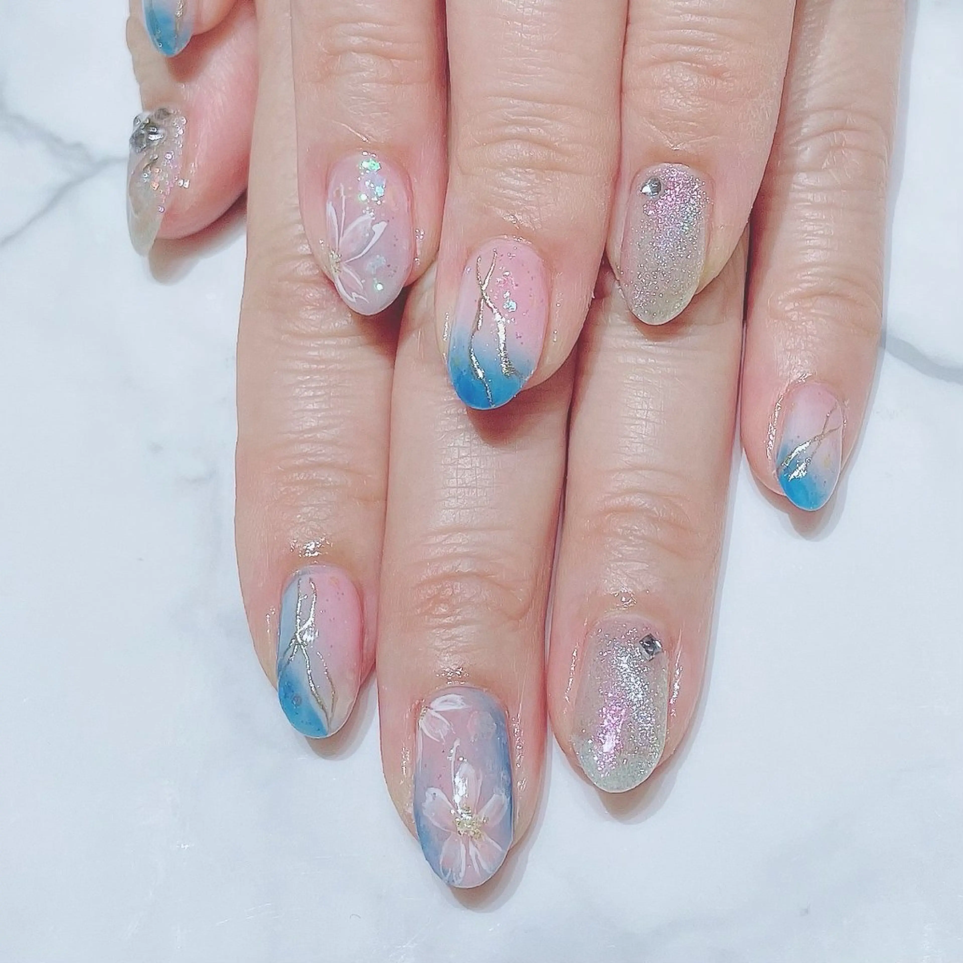 ネイル 持ち込み ネイルサロン Belleのネイルデザイン