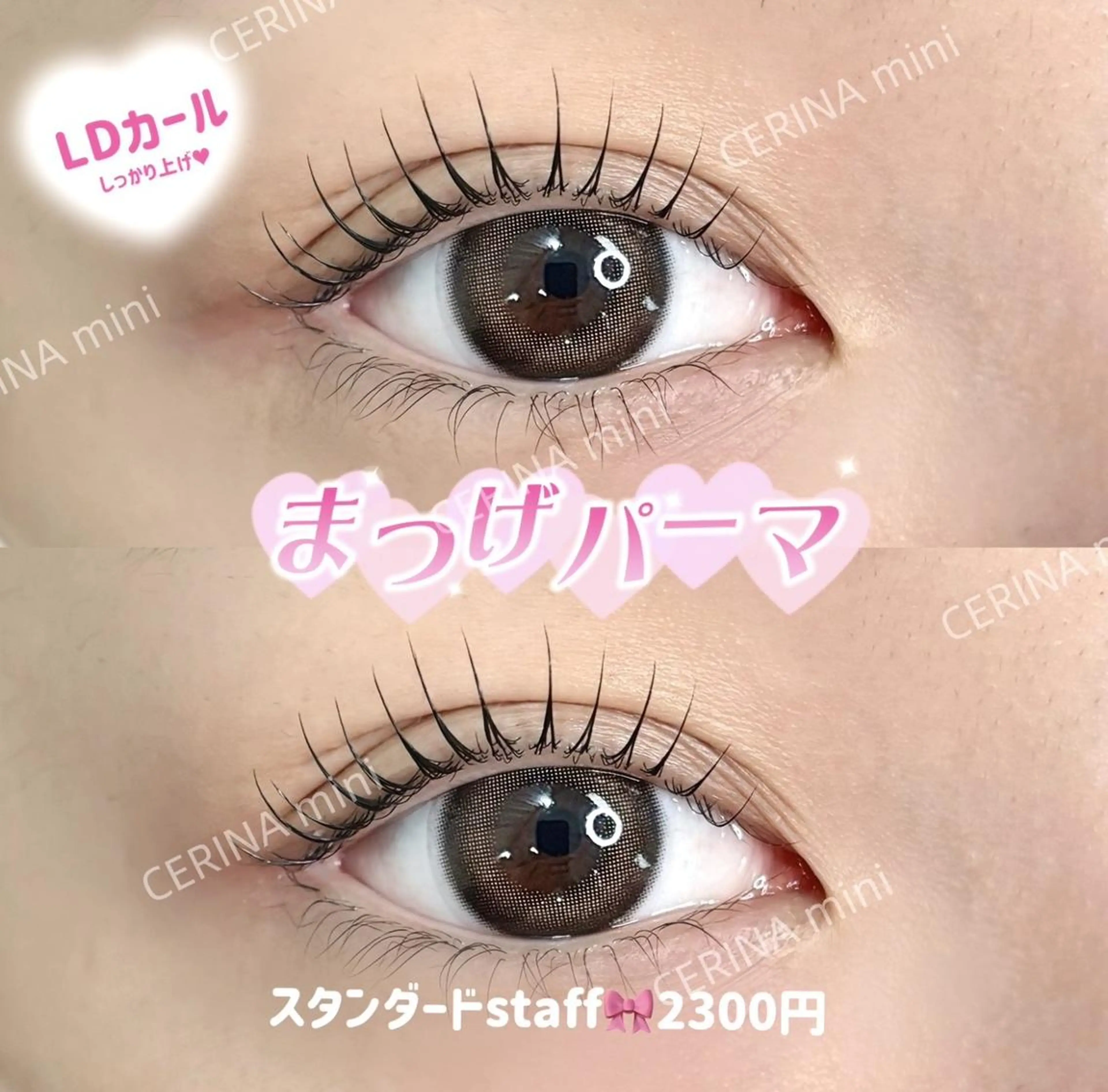 マツエク・マツパ CERINAmini MAI【博多駅近】のマツエク・マツパデザイン