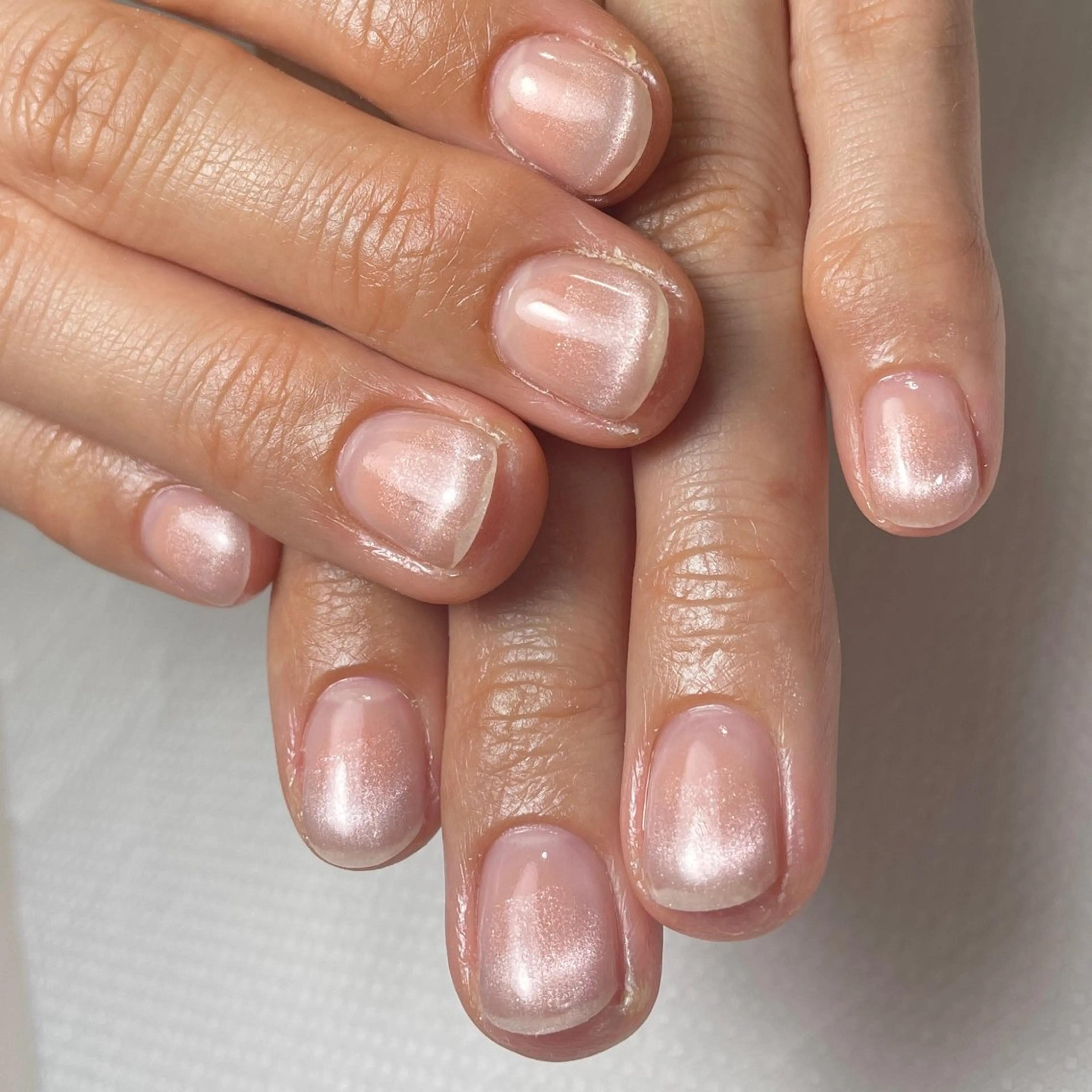 ネイル アートネイル フレンチネイル ジェルネイル グラデーション 韓国ネイル ハンドネイル 久保田 マリコのネイルデザイン