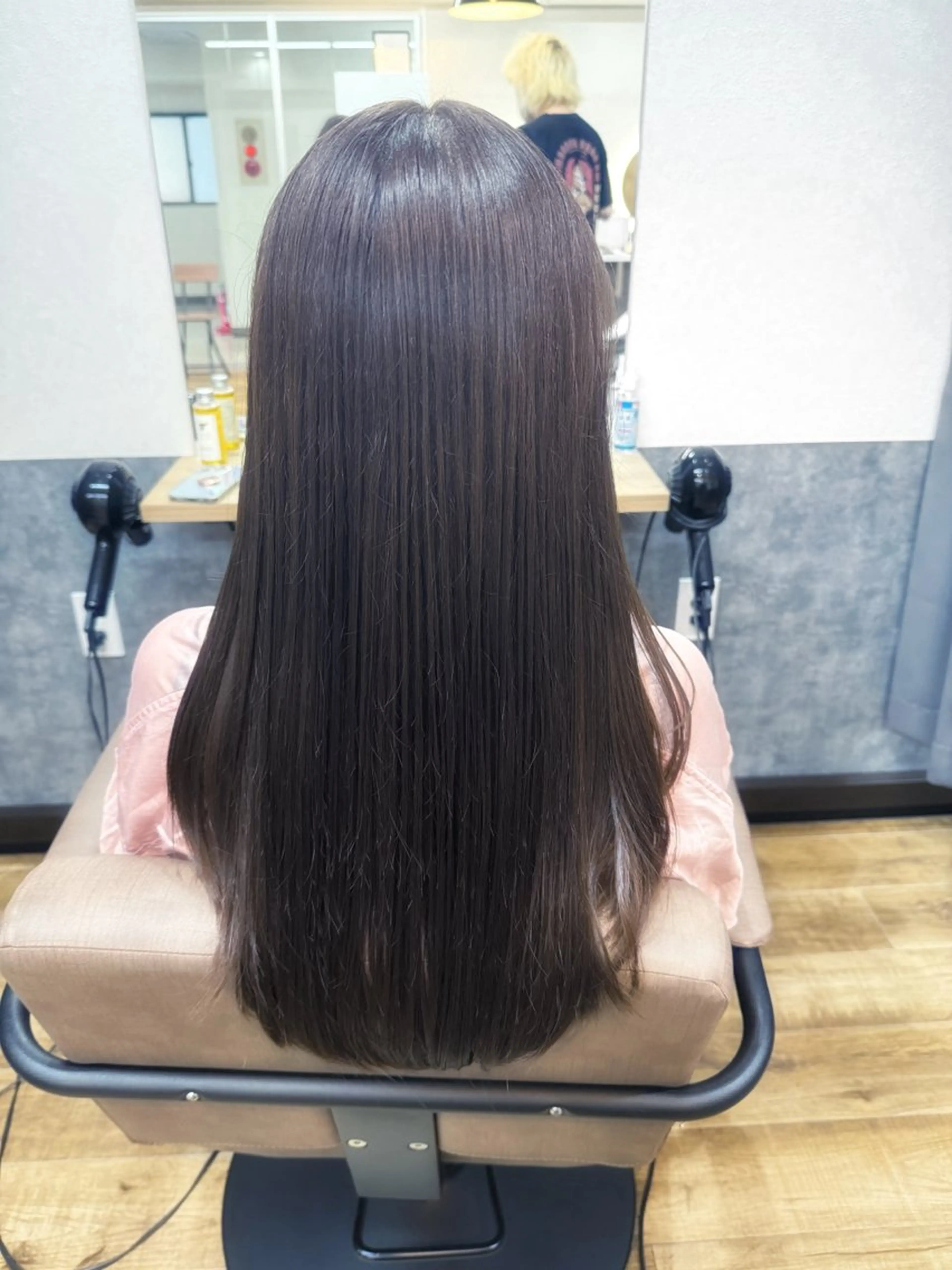ロング カラー ラベンダーカラー ラベンダーグレー メンズカット特化 今野のヘアスタイル