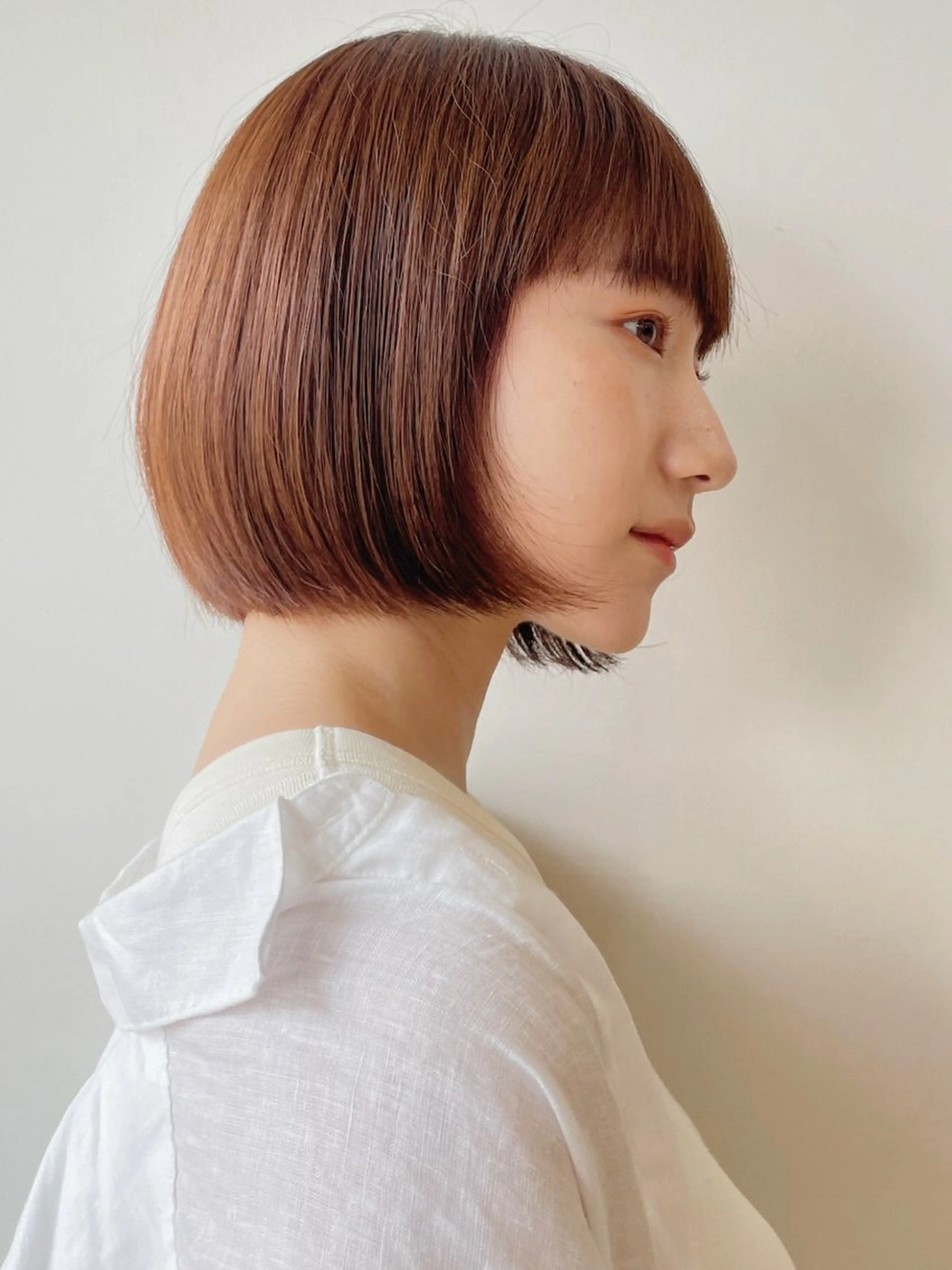 カラー ボブ/ミディアム 親しみやすさ/さくらのヘアスタイル