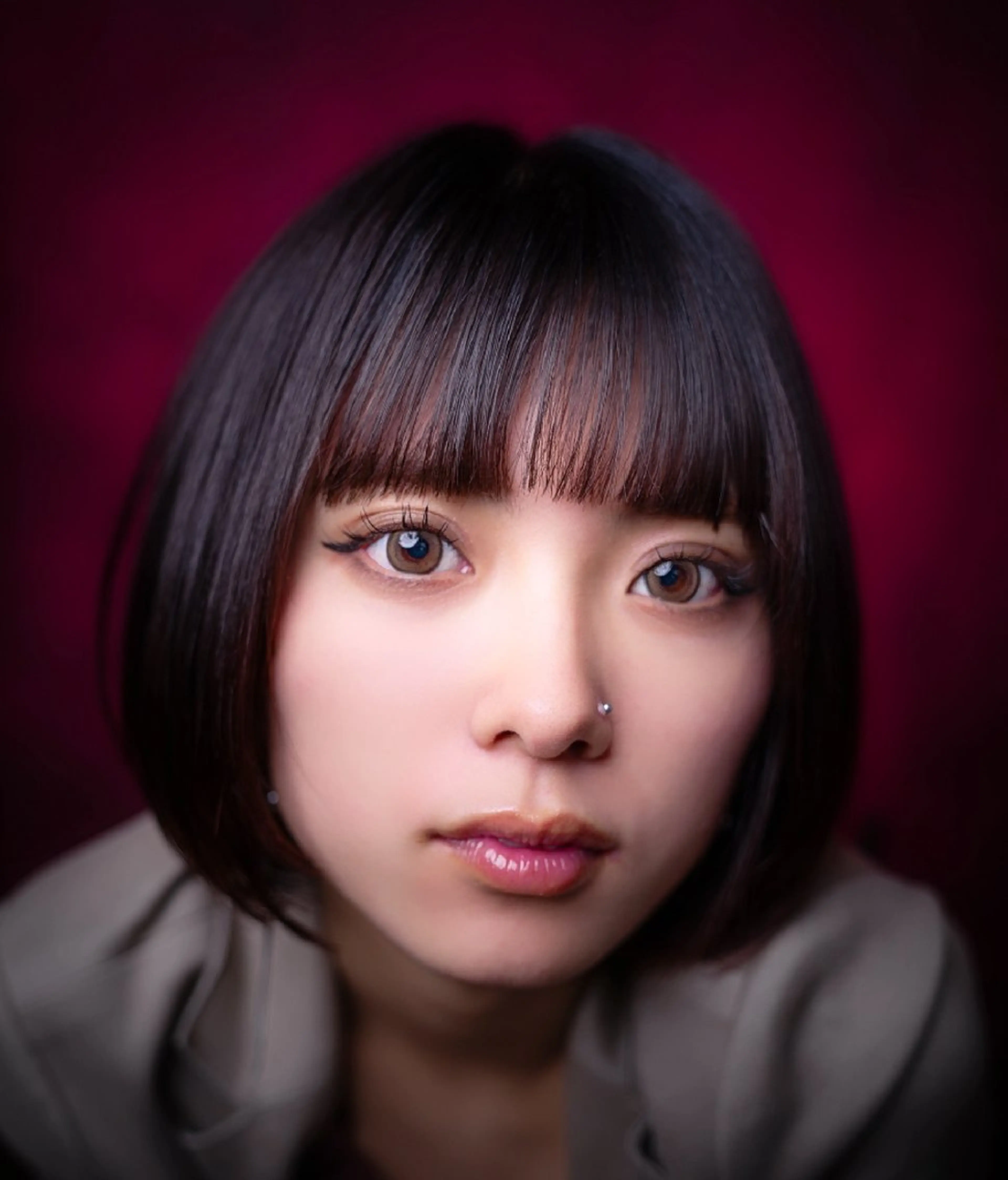 ショート カラー バレイヤージュ グラデーションカラー グレージュ ハイライトカラー インナーカラー カット Loop for hair所属・松尾 泰伸のヘアスタイル