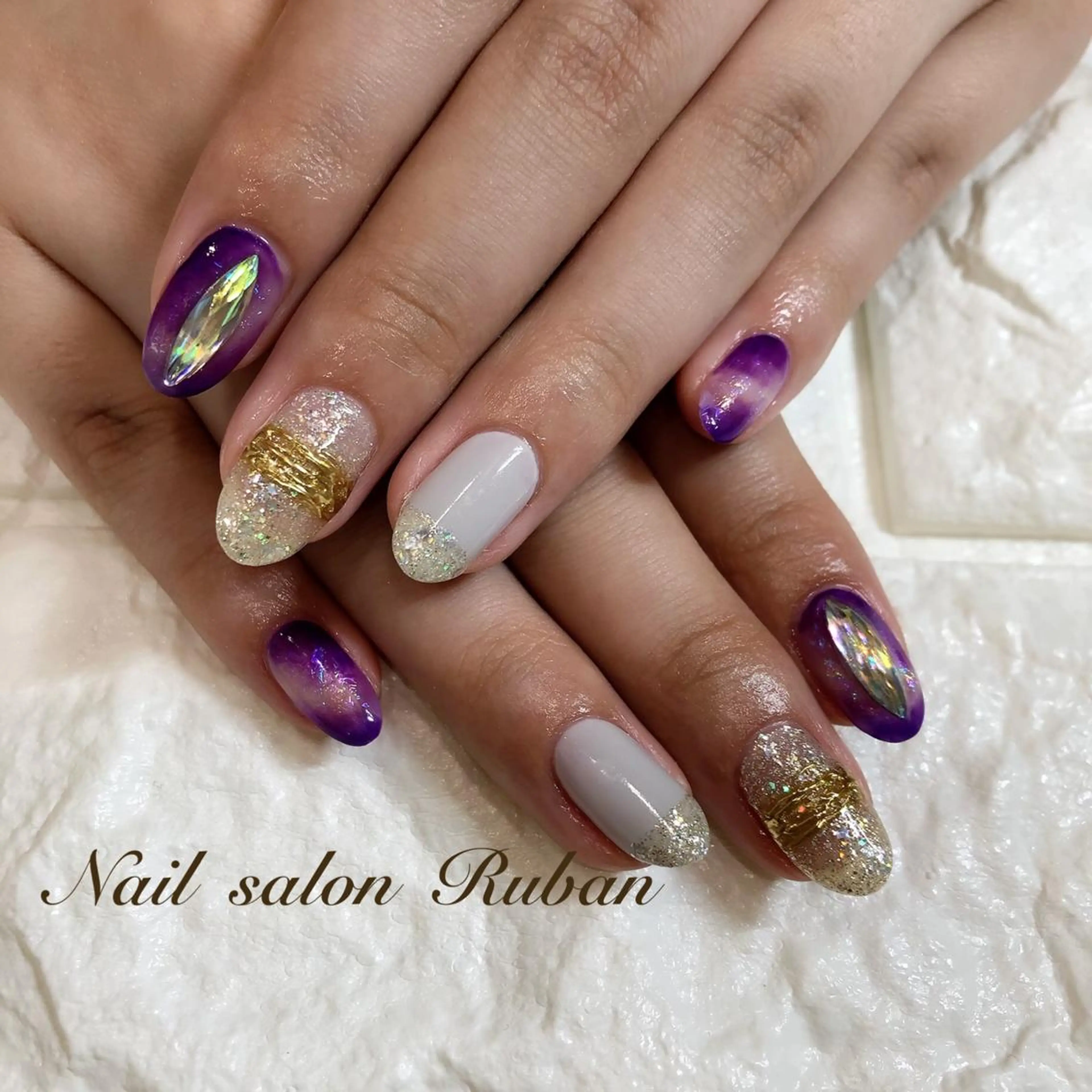 ネイル Nail salon Rubanのネイルデザイン