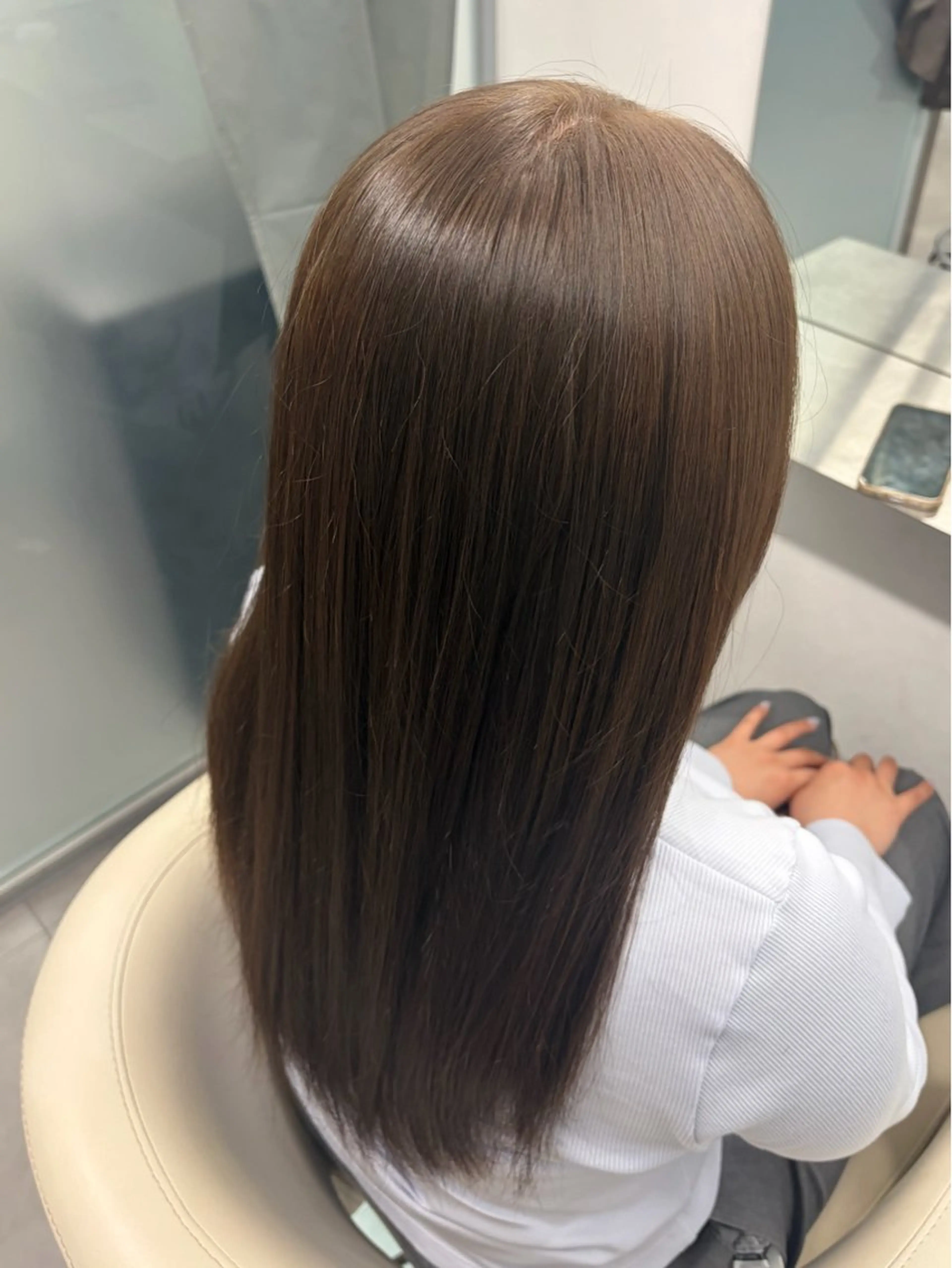 ロング カラー ヘアカラー 江坂 mikuのヘアスタイル