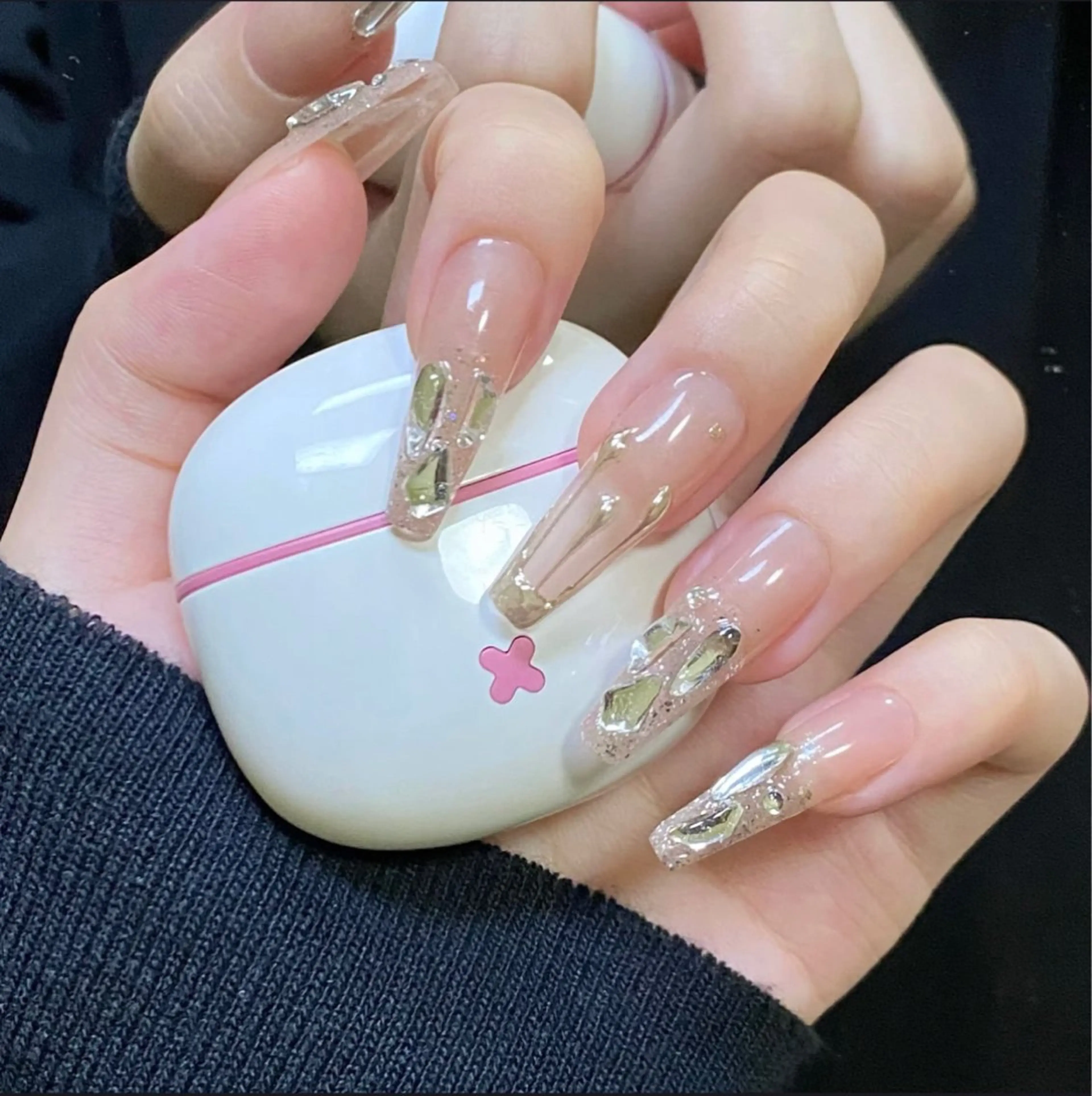 ネイル ハンドネイル 長さだし専門店 ROKANAILのネイルデザイン