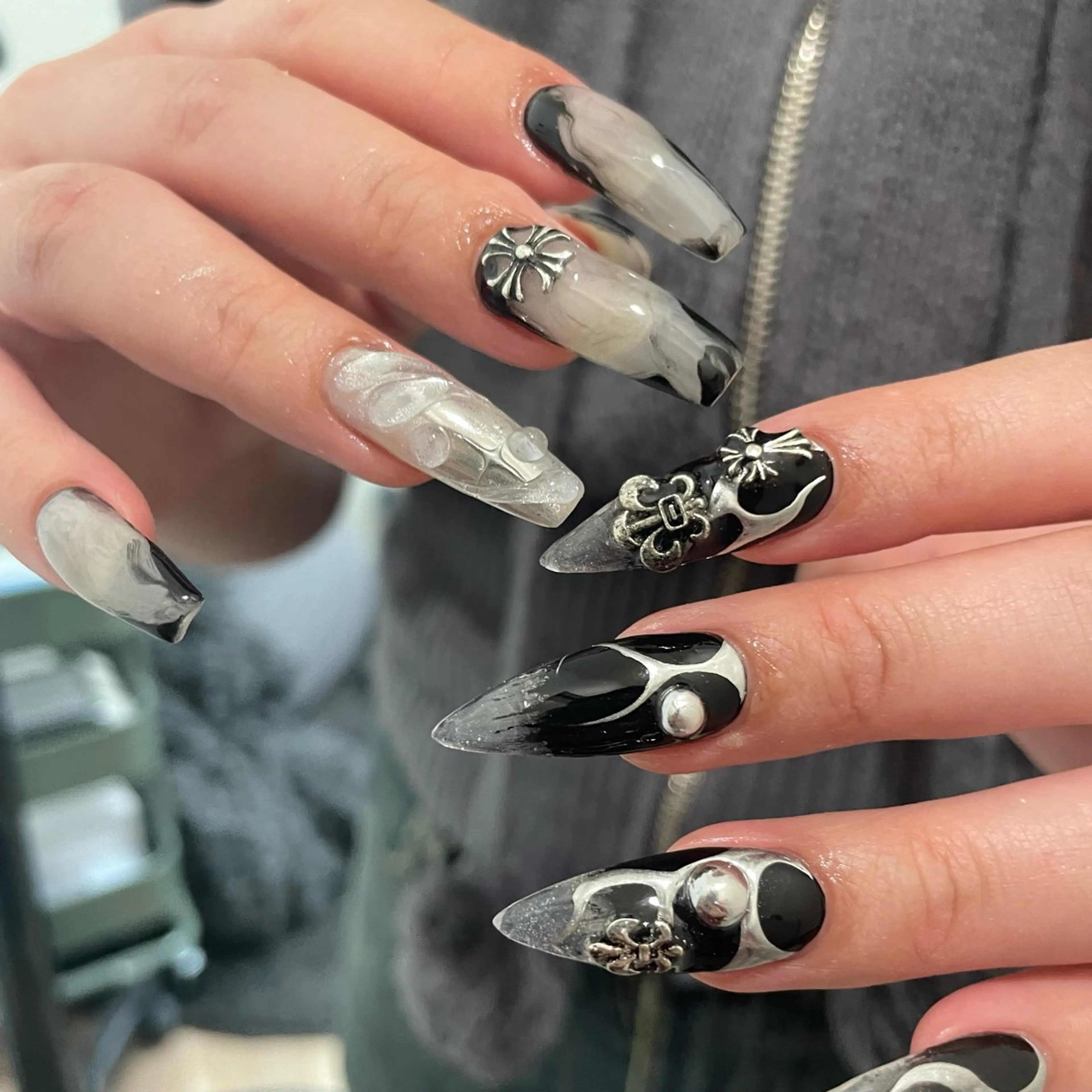 ネイル ハンドネイル YUNA FUKUDAのネイルデザイン