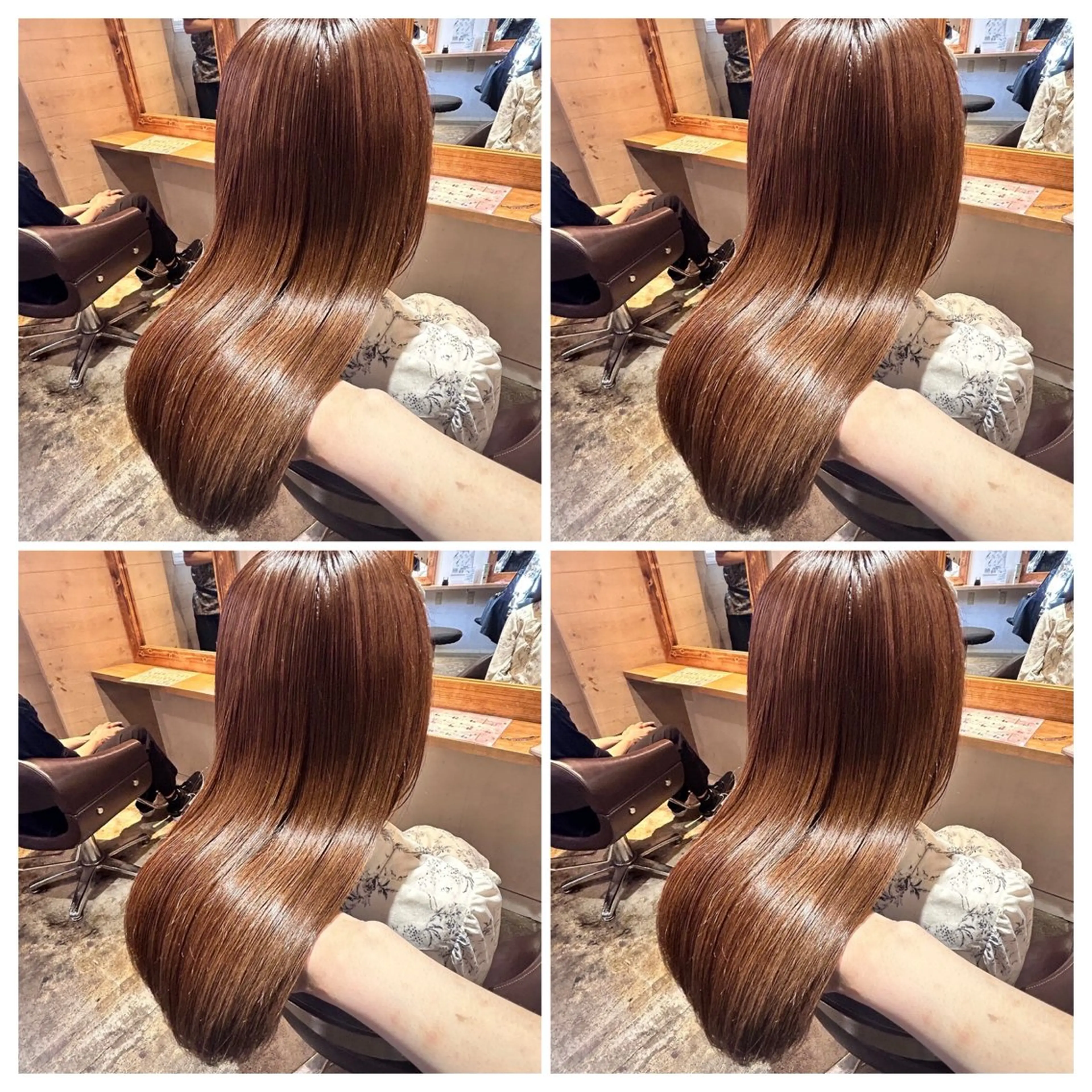 ロング カラー 髪質改善 艶髪カラー エクステ かいり✂️のヘアスタイル